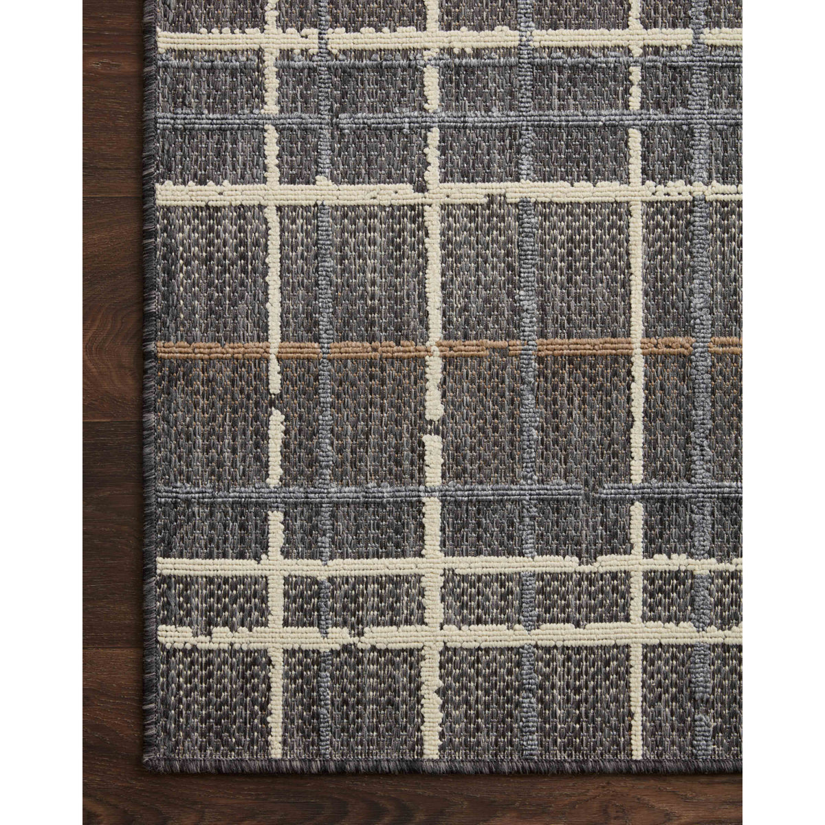 Loloi Rainier Charcoal/Multi Rug by Loloi