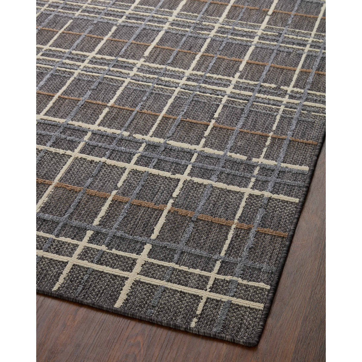 Loloi Rainier Charcoal/Multi Rug by Loloi