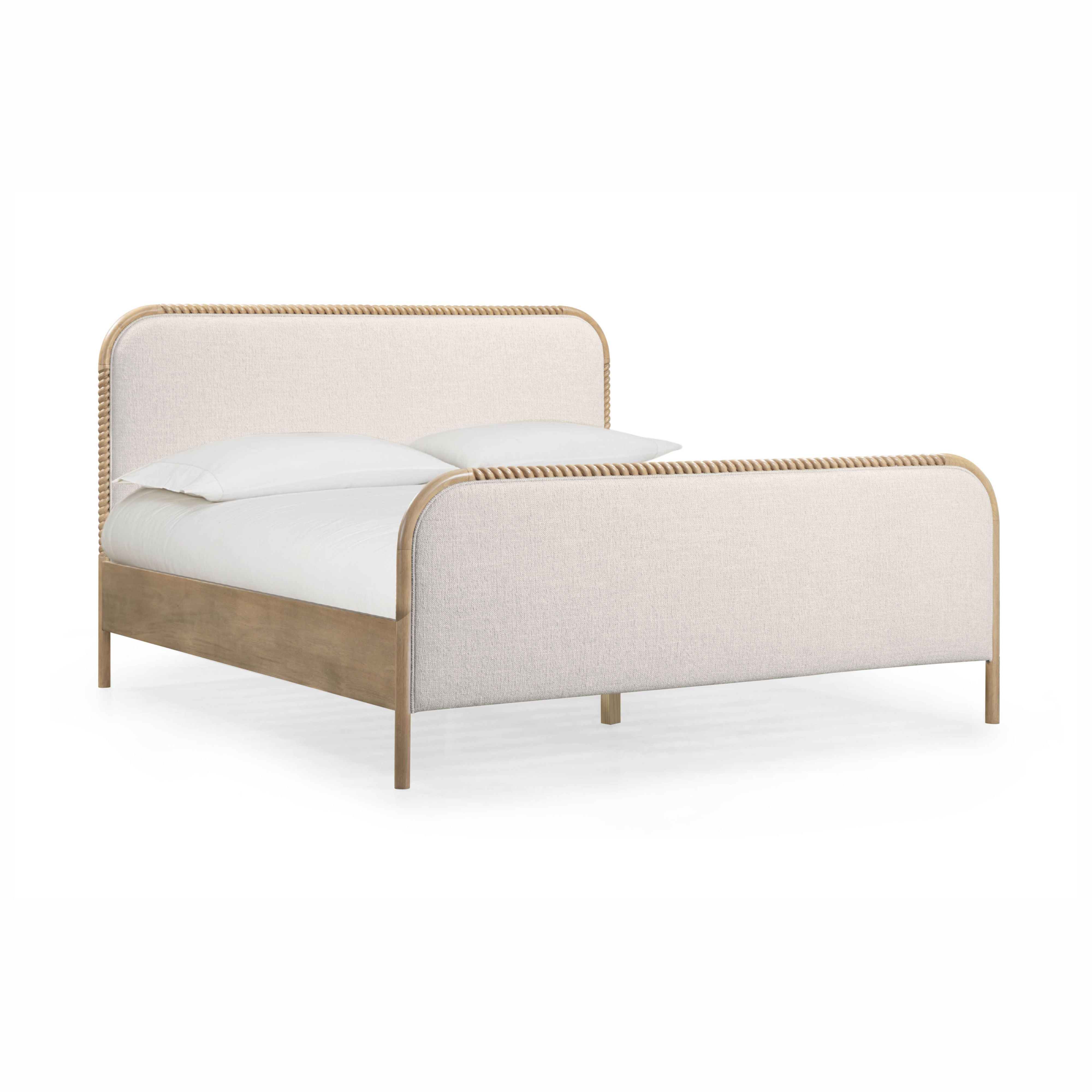 Hatia Basketweave Panel Bed