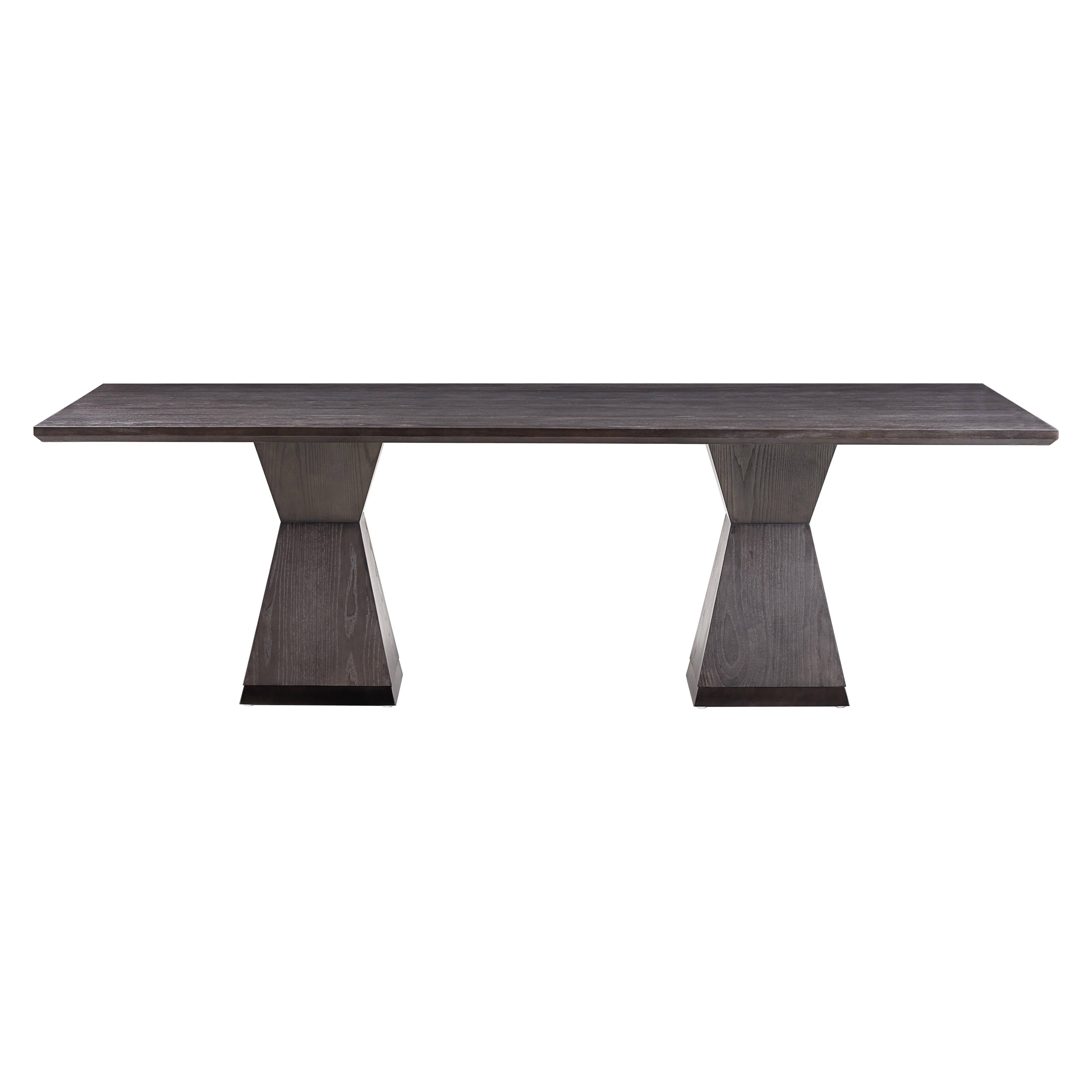 Nolan Wood 98" Rectangular Dining Table