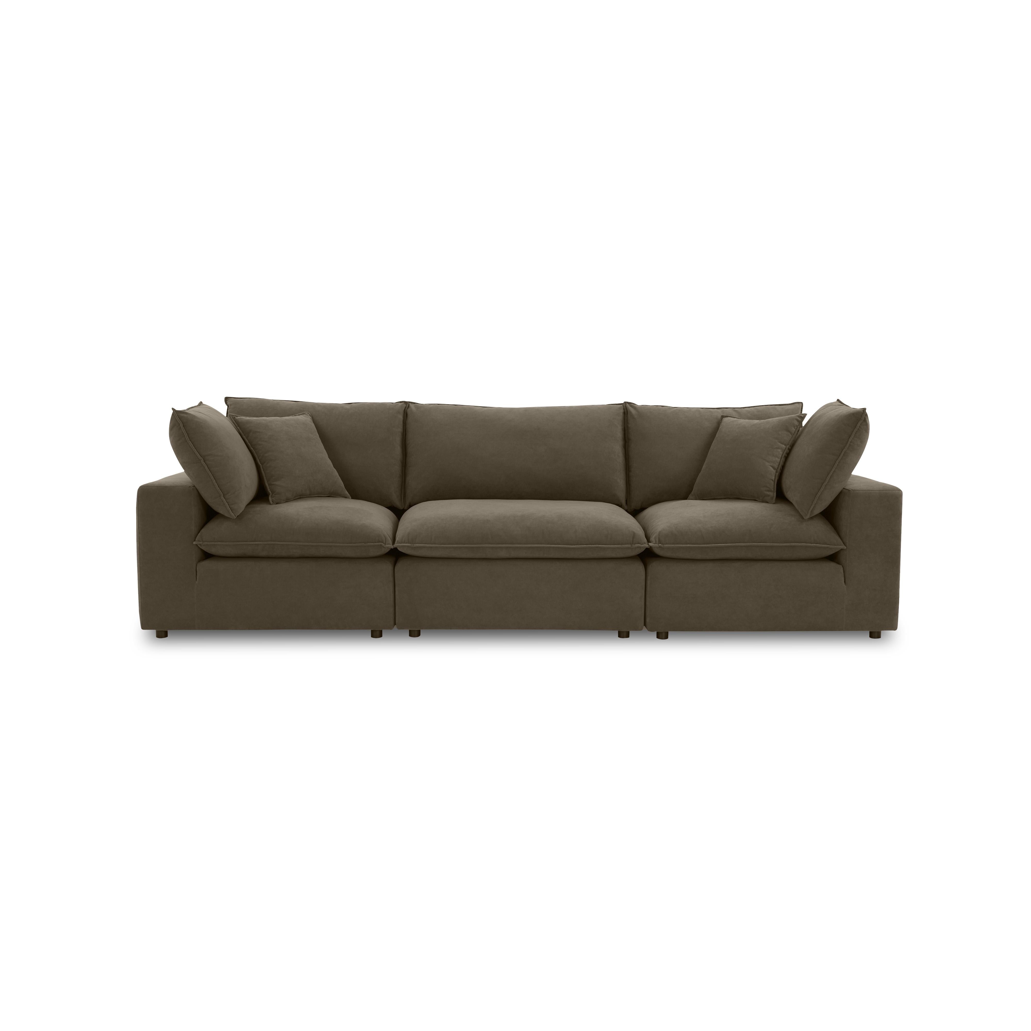 Cali Chocolate Brown Performance Velvet Modular Sofa Sectionals TOV Furniture , Black Friday Sale TOV Furniture Furniture Sale, Old Bones Co, Mid Century Furniture Sale, Four Hands Furniture, Black Friday Sale Cali Chocolate Brown Performance Velvet Modular Sofa,Gus Sale, Perigold Cali Chocolate Brown Performance Velvet Modular Sofa Sectionals Black Friday Sale , Perigold Sale Cali Chocolate Brown Performance Velvet Modular Sofa,Cali Chocolate Brown Performance Velvet Modular Sofa Lulu and Georgia, Burke De
