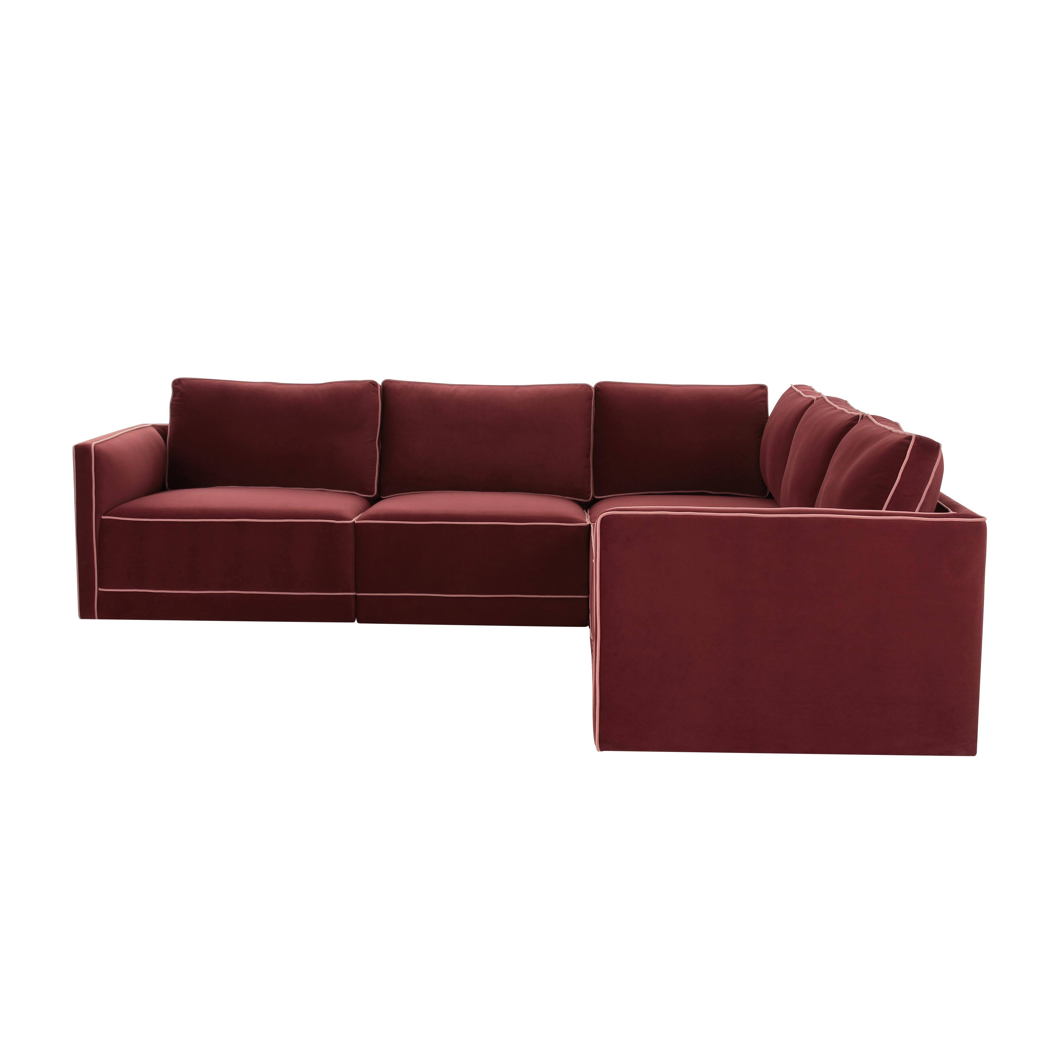 Willow L Sectional Sectionals TOV Furniture Red , Black Friday Sale TOV Furniture Furniture Sale, Old Bones Co, Mid Century Furniture Sale, Four Hands Furniture, Black Friday Sale Willow L Sectional,Gus Sale, Perigold Willow L Sectional Sectionals Black Friday Sale , Perigold Sale Willow L Sectional,Willow L Sectional Lulu and Georgia, Burke Decor Sale Willow L Sectional, www.oldbonesco.com