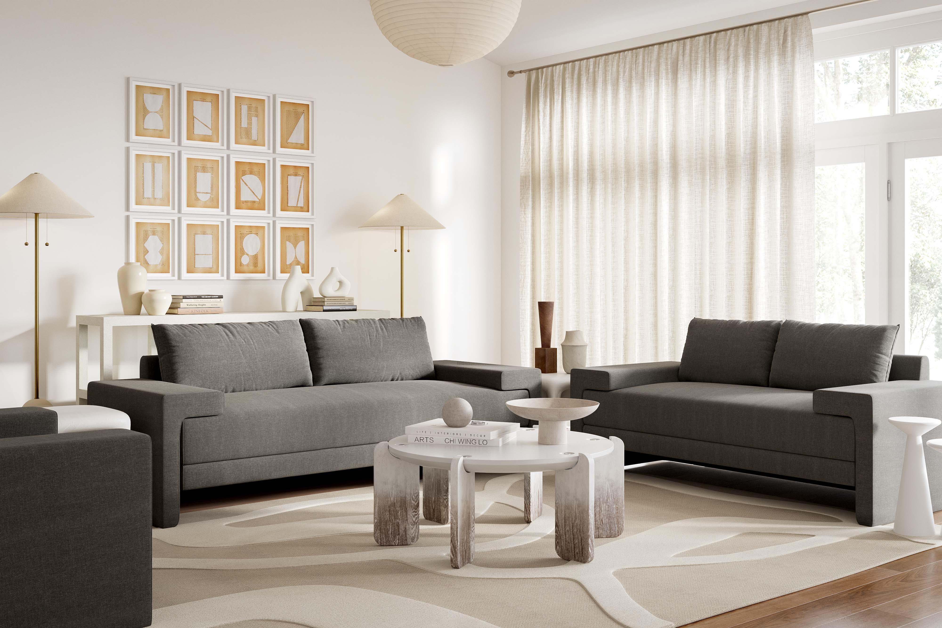 Maeve 91" Contract-Grade Fabric Sofa