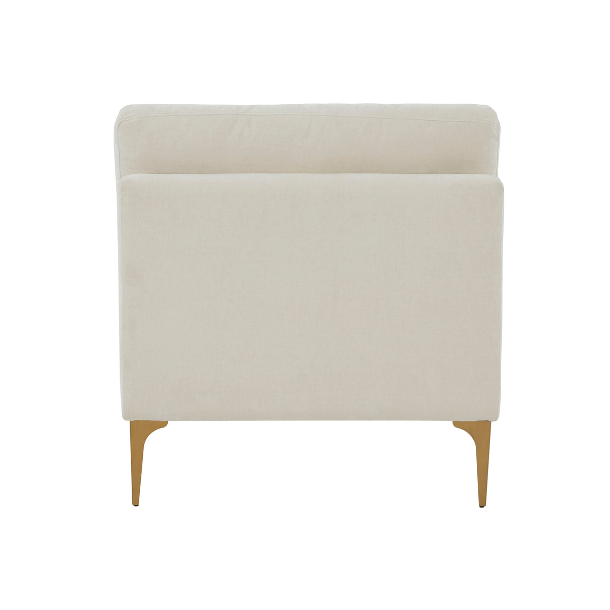 Serena Performance Velvet Modular Armless Chair by TOV Furniture