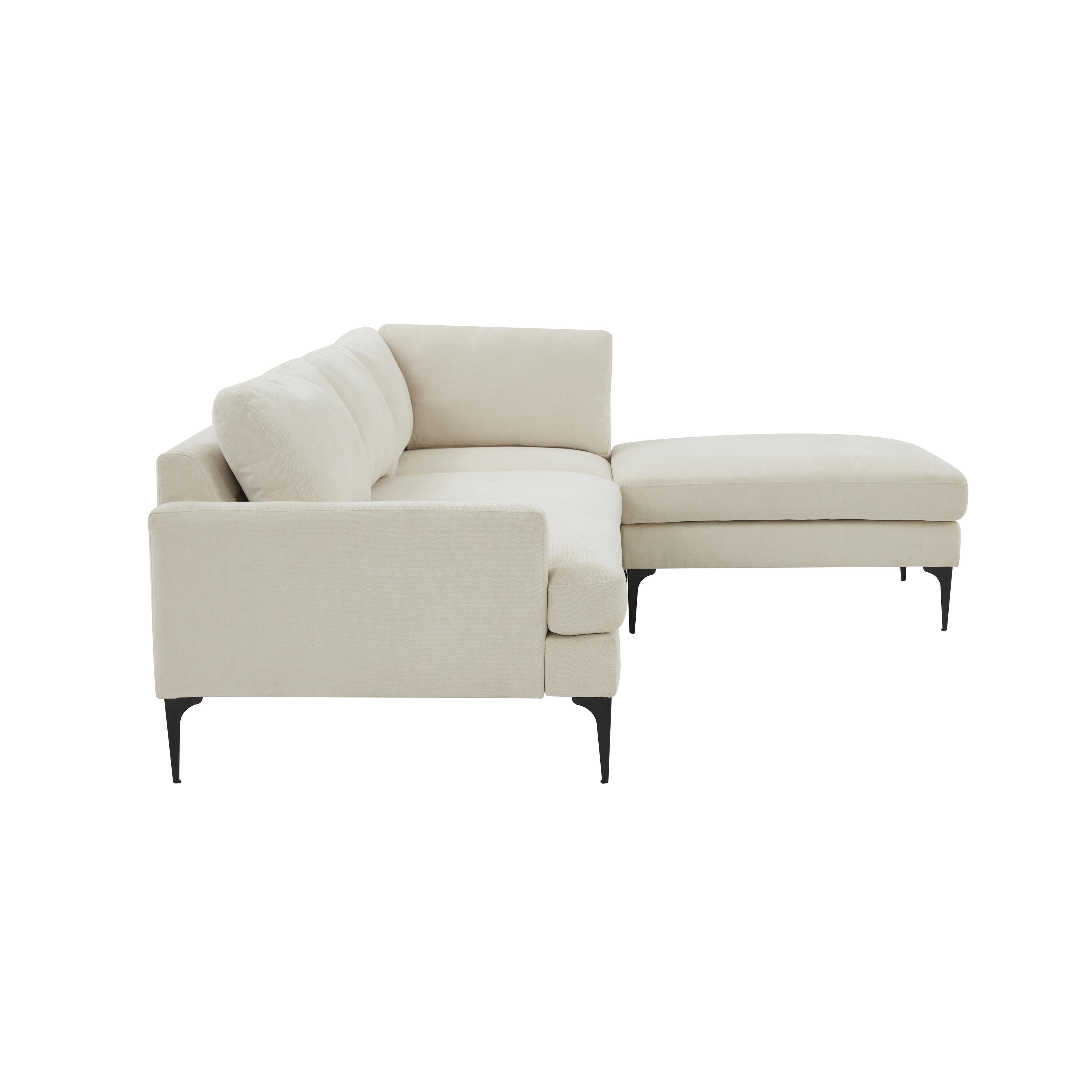 Serena Velvet Chaise Sectional with Black Legs Sectionals TOV Furniture , Black Friday Sale TOV Furniture Furniture Sale, Old Bones Co, Mid Century Furniture Sale, Four Hands Furniture, Black Friday Sale Serena Velvet Chaise Sectional with Black Legs,Gus Sale, Perigold Serena Velvet Chaise Sectional with Black Legs Sectionals Black Friday Sale , Perigold Sale Serena Velvet Chaise Sectional with Black Legs,Serena Velvet Chaise Sectional with Black Legs Lulu and Georgia, Burke Decor Sale Serena Velvet Chaise 