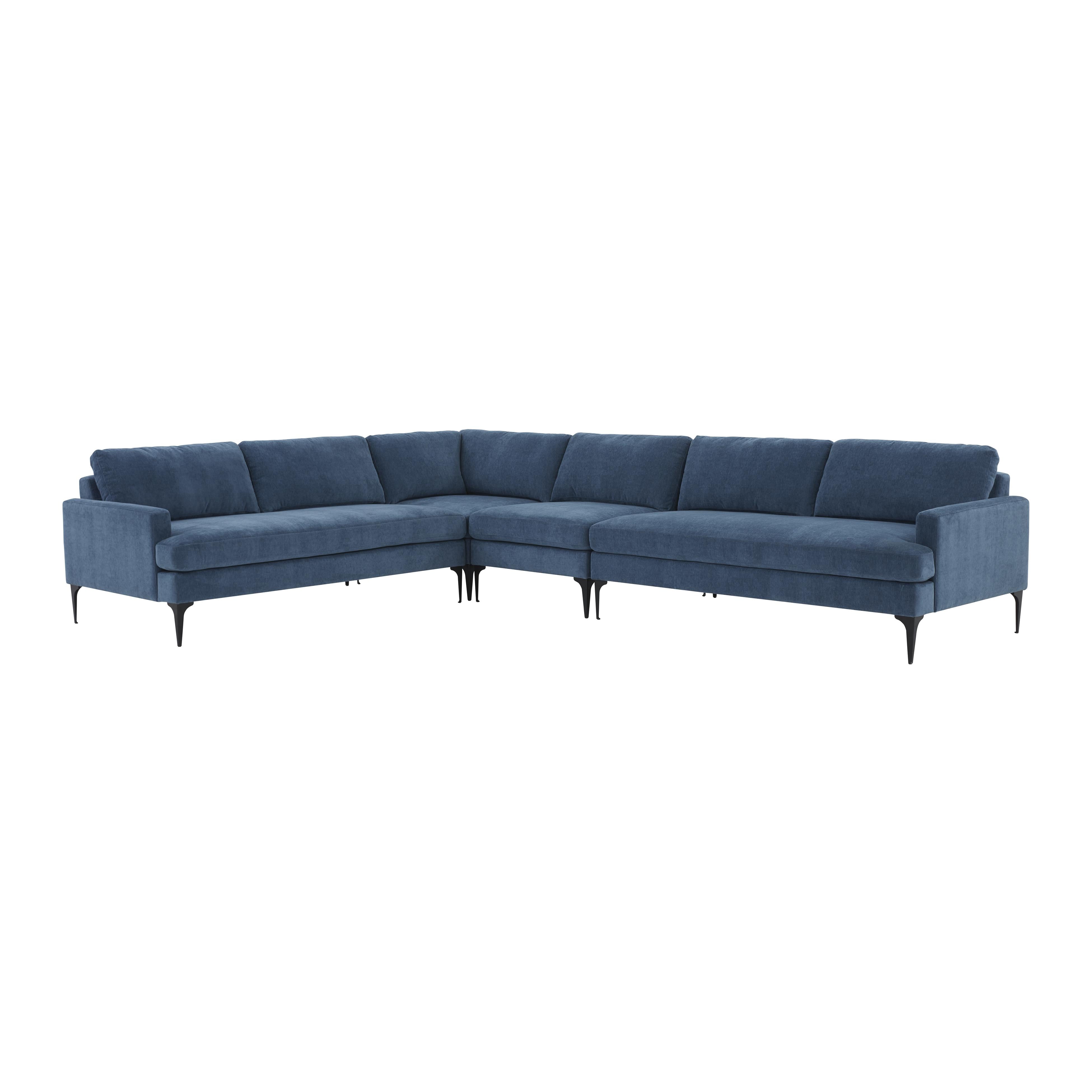 Serena Velvet Large L-Sectional Sectionals TOV Furniture Blue Black , Black Friday Sale TOV Furniture Furniture Sale, Old Bones Co, Mid Century Furniture Sale, Four Hands Furniture, Black Friday Sale Serena Velvet Large L-Sectional,Gus Sale, Perigold Serena Velvet Large L-Sectional Sectionals Black Friday Sale , Perigold Sale Serena Velvet Large L-Sectional,Serena Velvet Large L-Sectional Lulu and Georgia, Burke Decor Sale Serena Velvet Large L-Sectional, www.oldbonesco.com