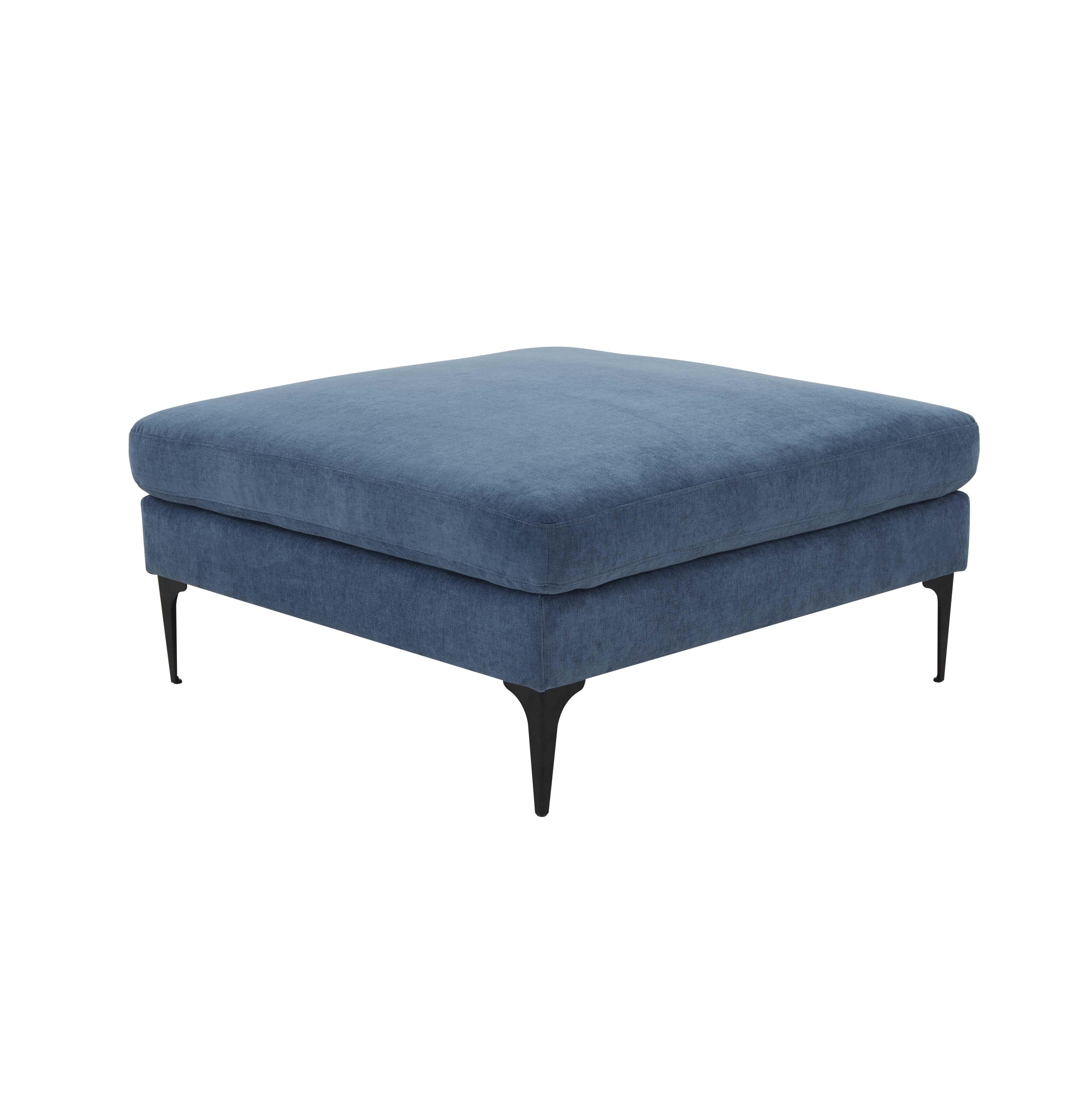 Serena Velvet Ottoman Ottomans & Stools TOV Furniture Blue Black , Black Friday Sale TOV Furniture Furniture Sale, Old Bones Co, Mid Century Furniture Sale, Four Hands Furniture, Black Friday Sale Serena Velvet Ottoman,Gus Sale, Perigold Serena Velvet Ottoman Ottomans & Stools Black Friday Sale , Perigold Sale Serena Velvet Ottoman,Serena Velvet Ottoman Lulu and Georgia, Burke Decor Sale Serena Velvet Ottoman, www.oldbonesco.com