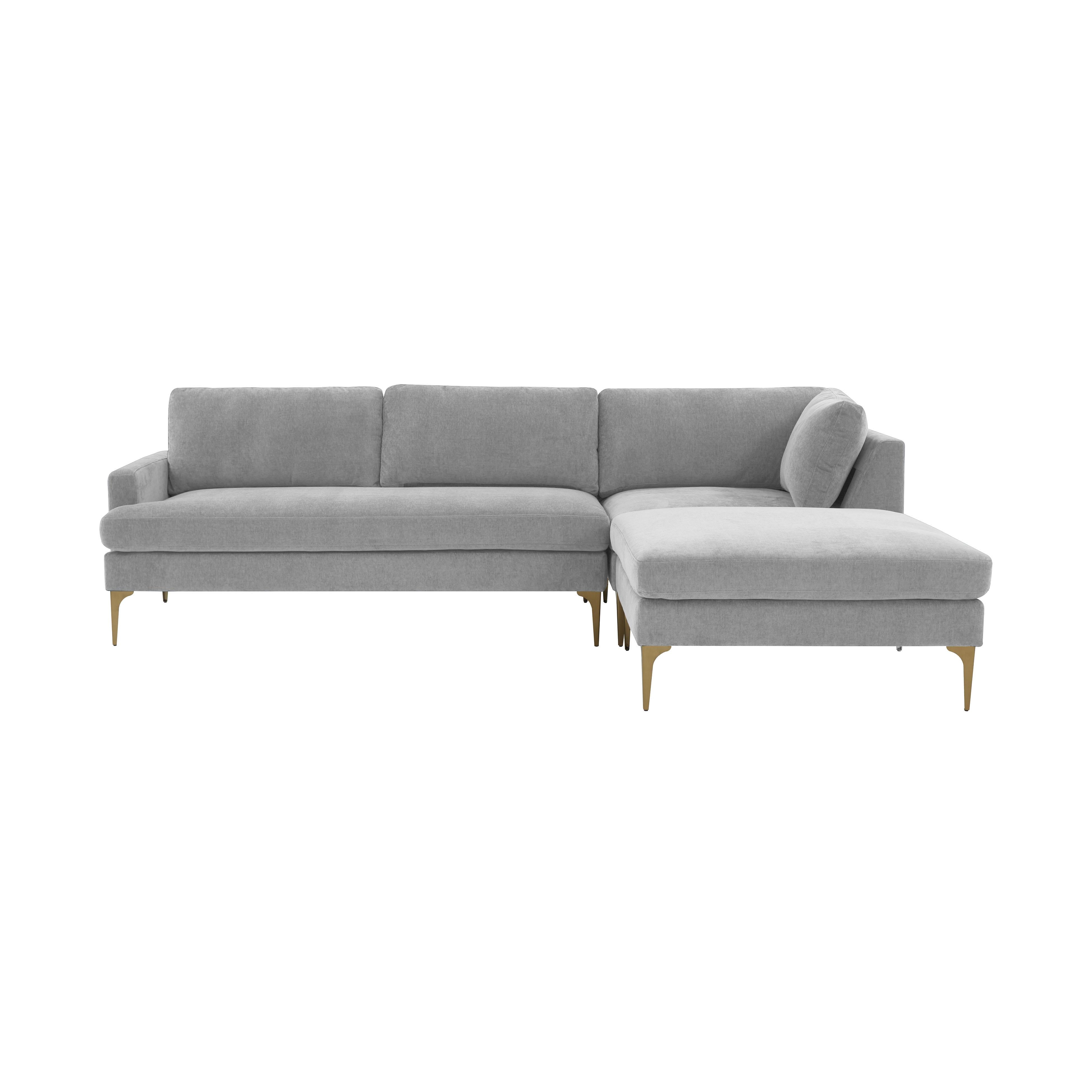 Serena Velvet Chaise Sectional Sectionals TOV Furniture     Sectionals, Mid Century Furniture, Furniture Sale, Old Bones Co, Mid Century Furniture Sale, Four Hands Furniture, Sale,Gus, Sale,Perigold Serena Velvet Chaise Sectional Sectionals Sale, Perigold Sale Serena Velvet Chaise Sectional,Serena Velvet Chaise Sectional Lulu and Georgia, Burke Decor Sale Serena Velvet Chaise Sectional, www.oldbonesco.com