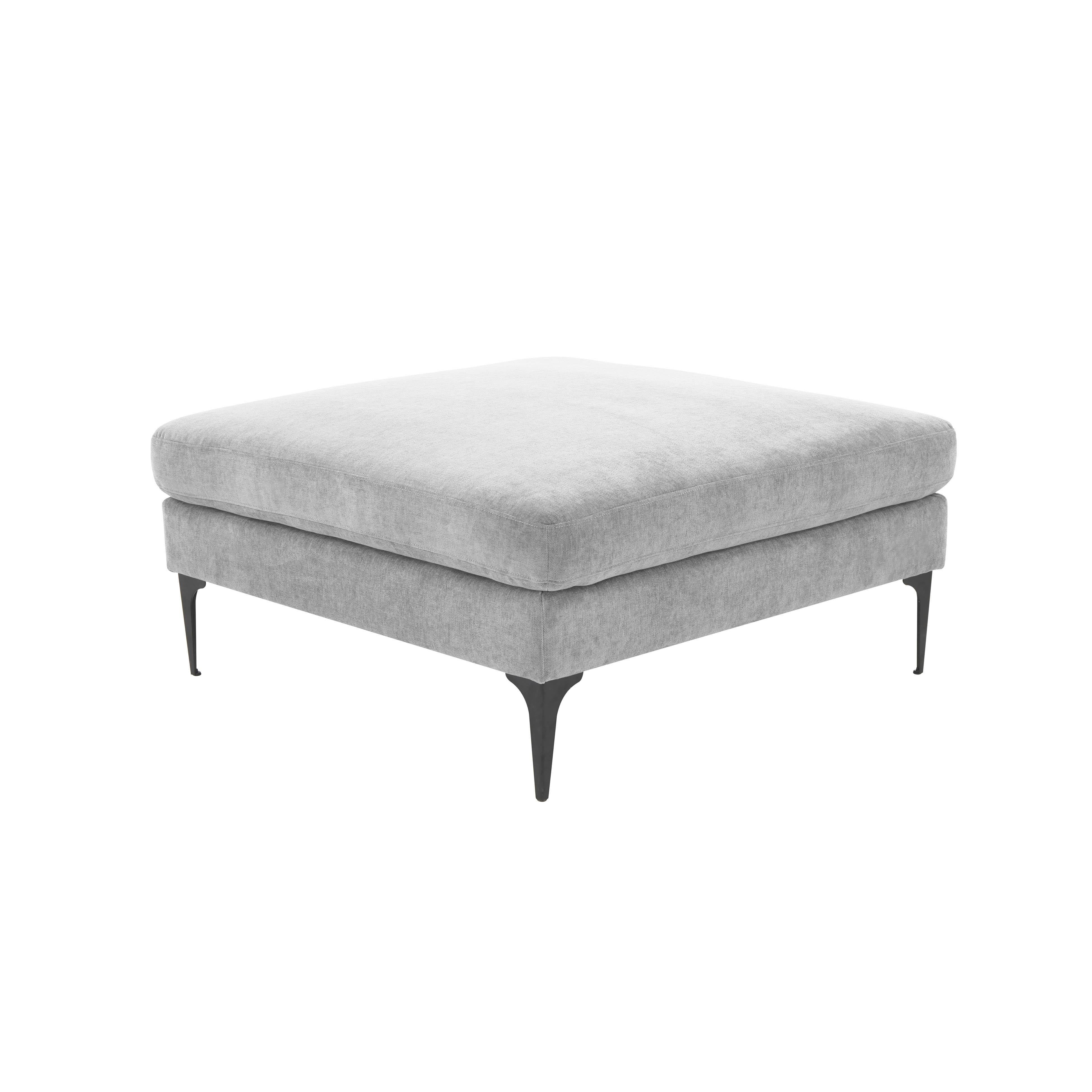 Serena Velvet Ottoman Ottomans & Stools TOV Furniture Grey Black , Black Friday Sale TOV Furniture Furniture Sale, Old Bones Co, Mid Century Furniture Sale, Four Hands Furniture, Black Friday Sale Serena Velvet Ottoman,Gus Sale, Perigold Serena Velvet Ottoman Ottomans & Stools Black Friday Sale , Perigold Sale Serena Velvet Ottoman,Serena Velvet Ottoman Lulu and Georgia, Burke Decor Sale Serena Velvet Ottoman, www.oldbonesco.com