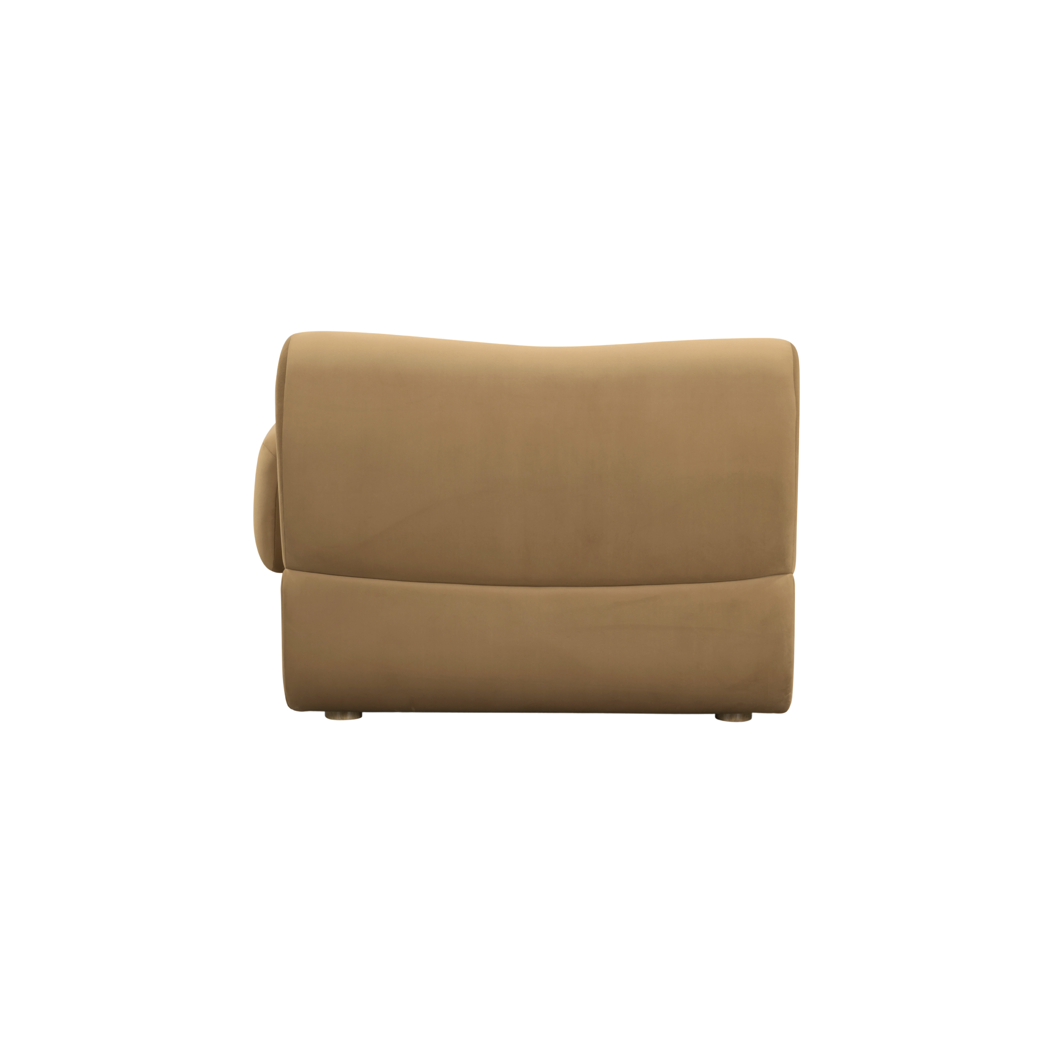 Zenith Performance Velvet Modular Corner Chair