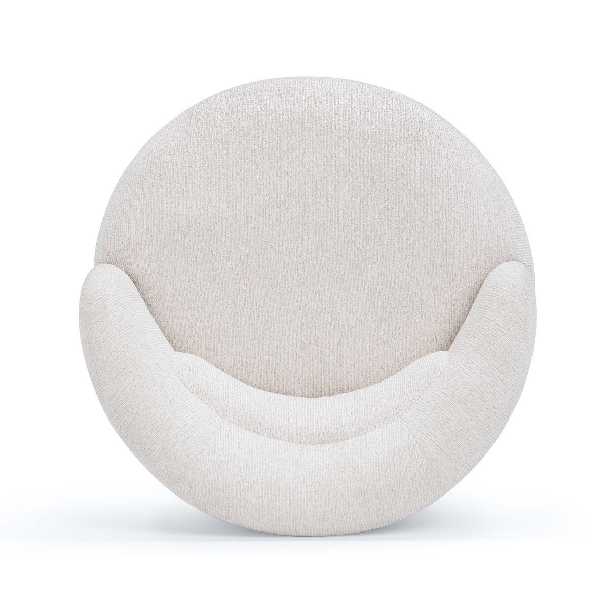 Massa Textured Performance Fabric Swivel Accent Chair