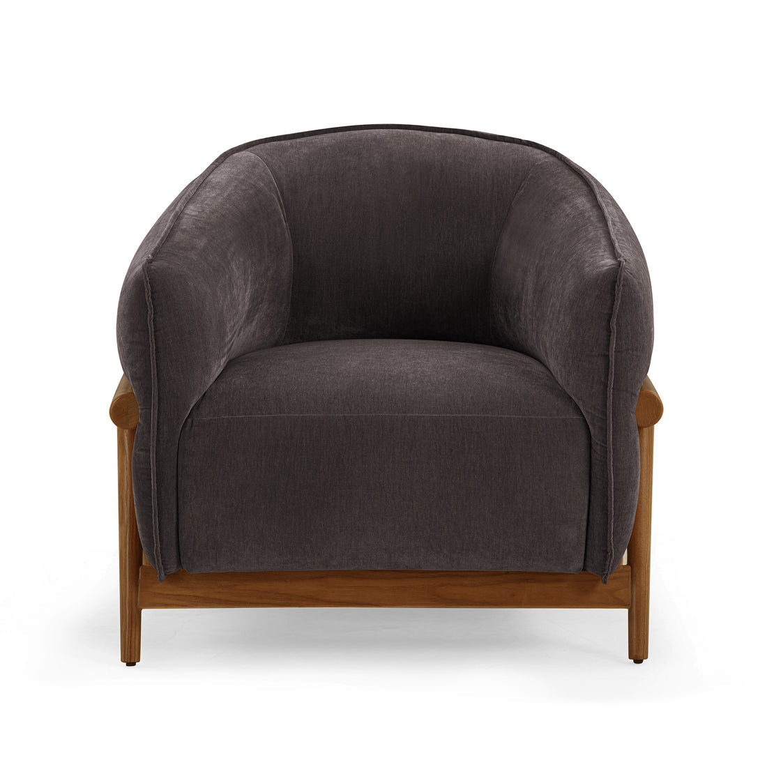 Piedmont Upcycled Contract-Grade Chenille Accent Chair