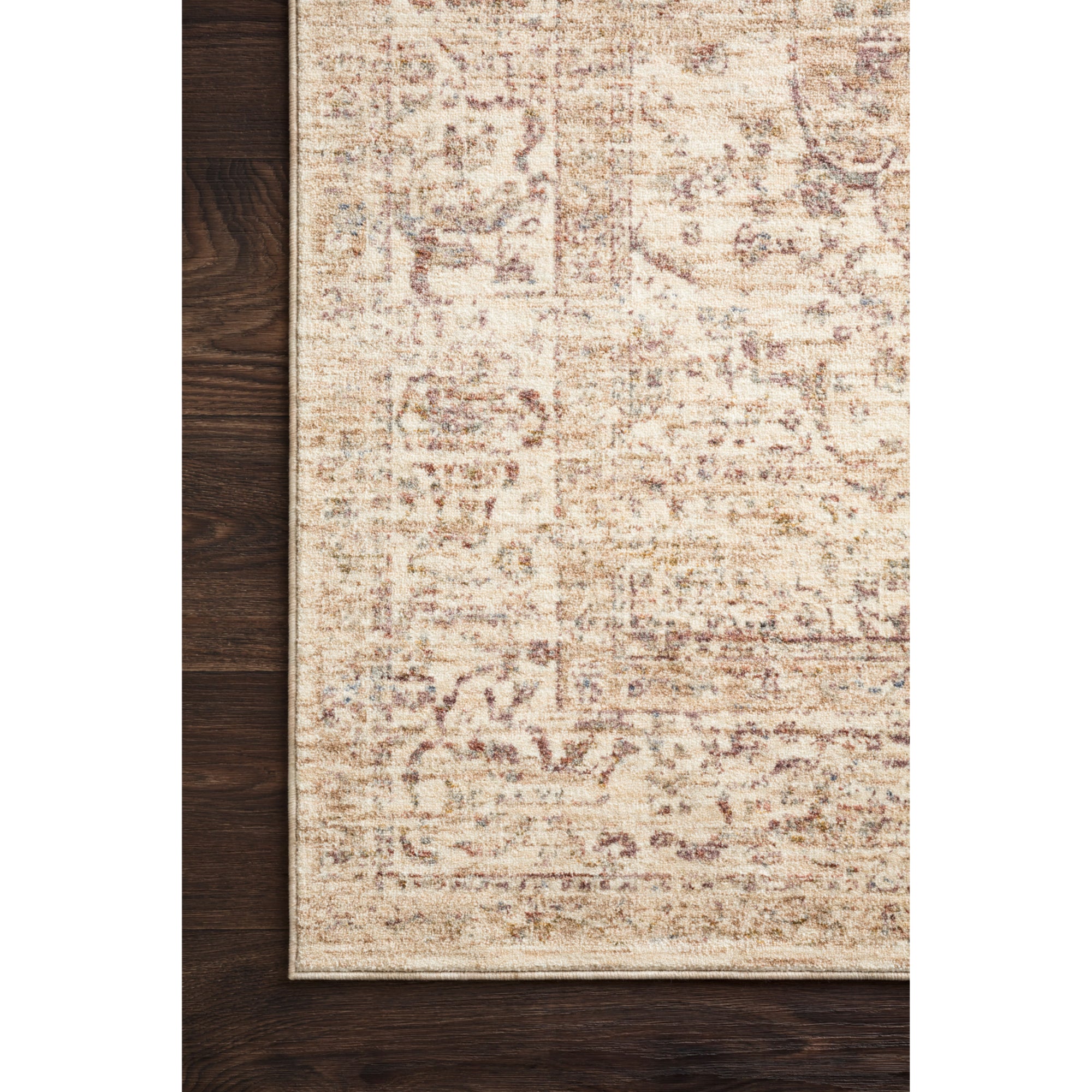 Loloi Revere Ivory/Berry Rug