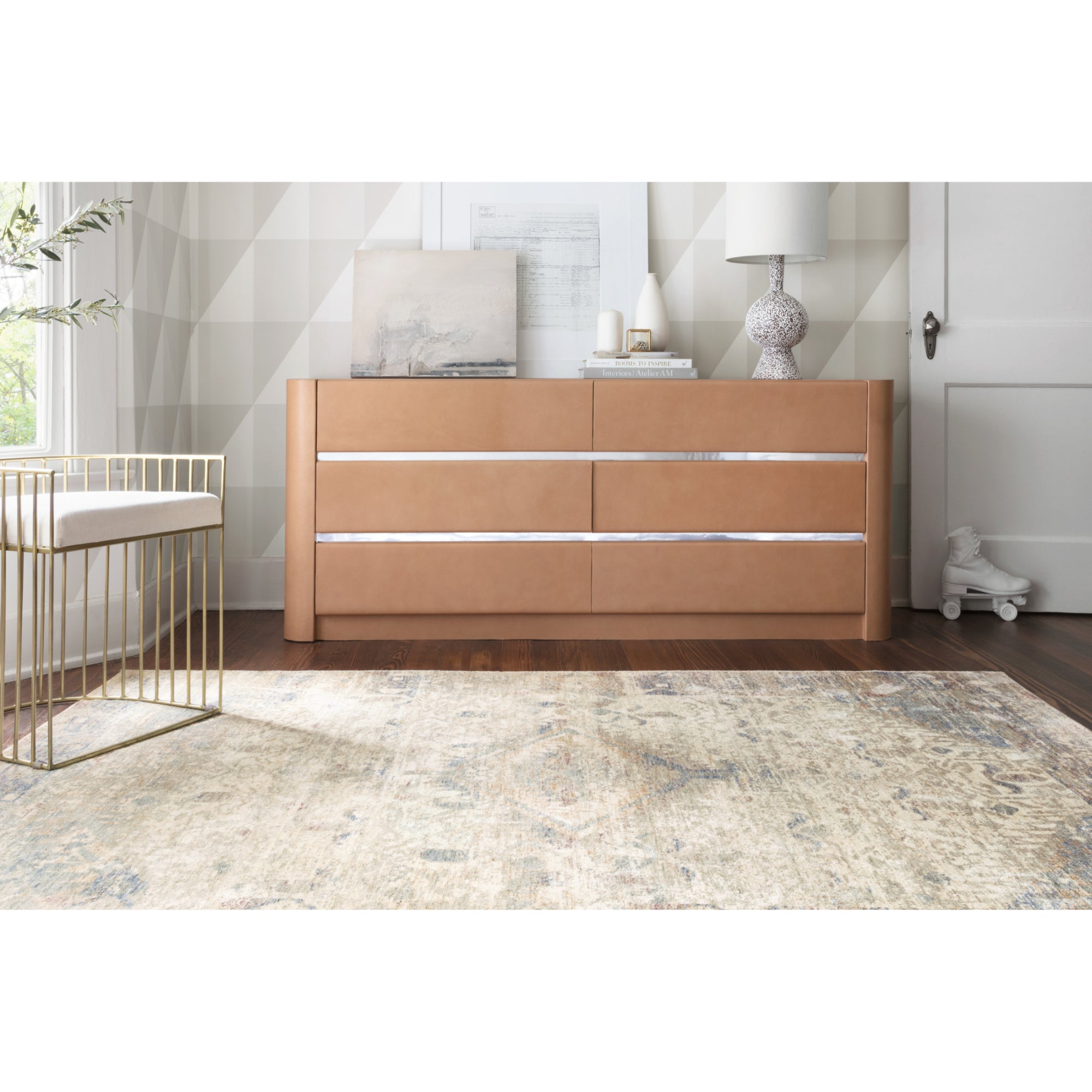 Loloi Revere Ivory/Blue Rug