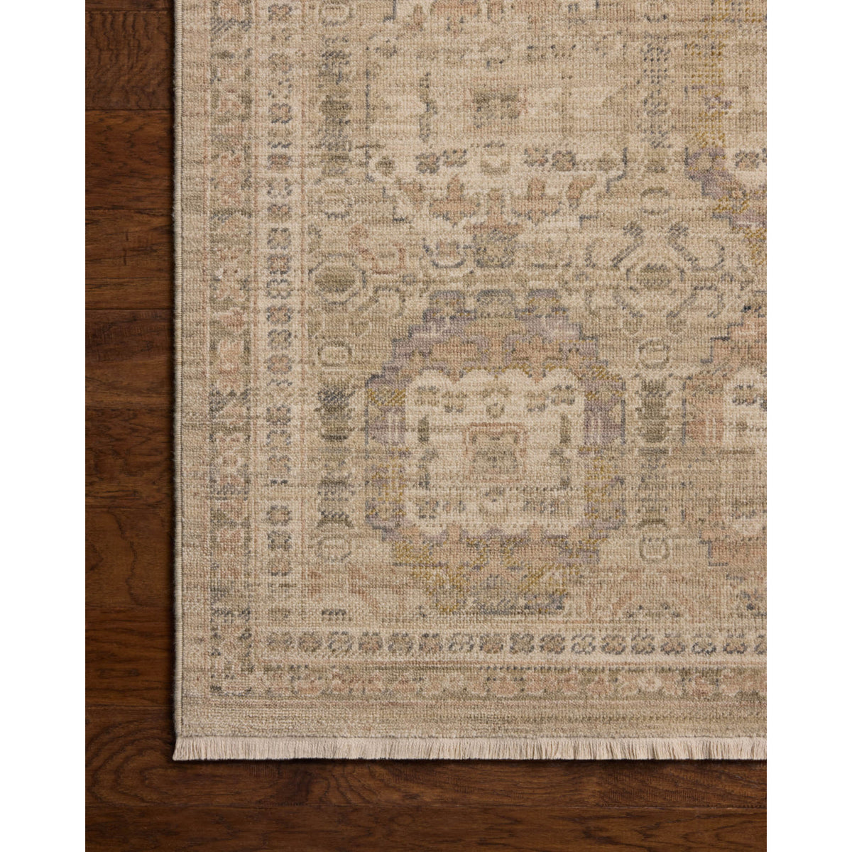 Loloi Reign Linen/Lilac Rug by Loloi