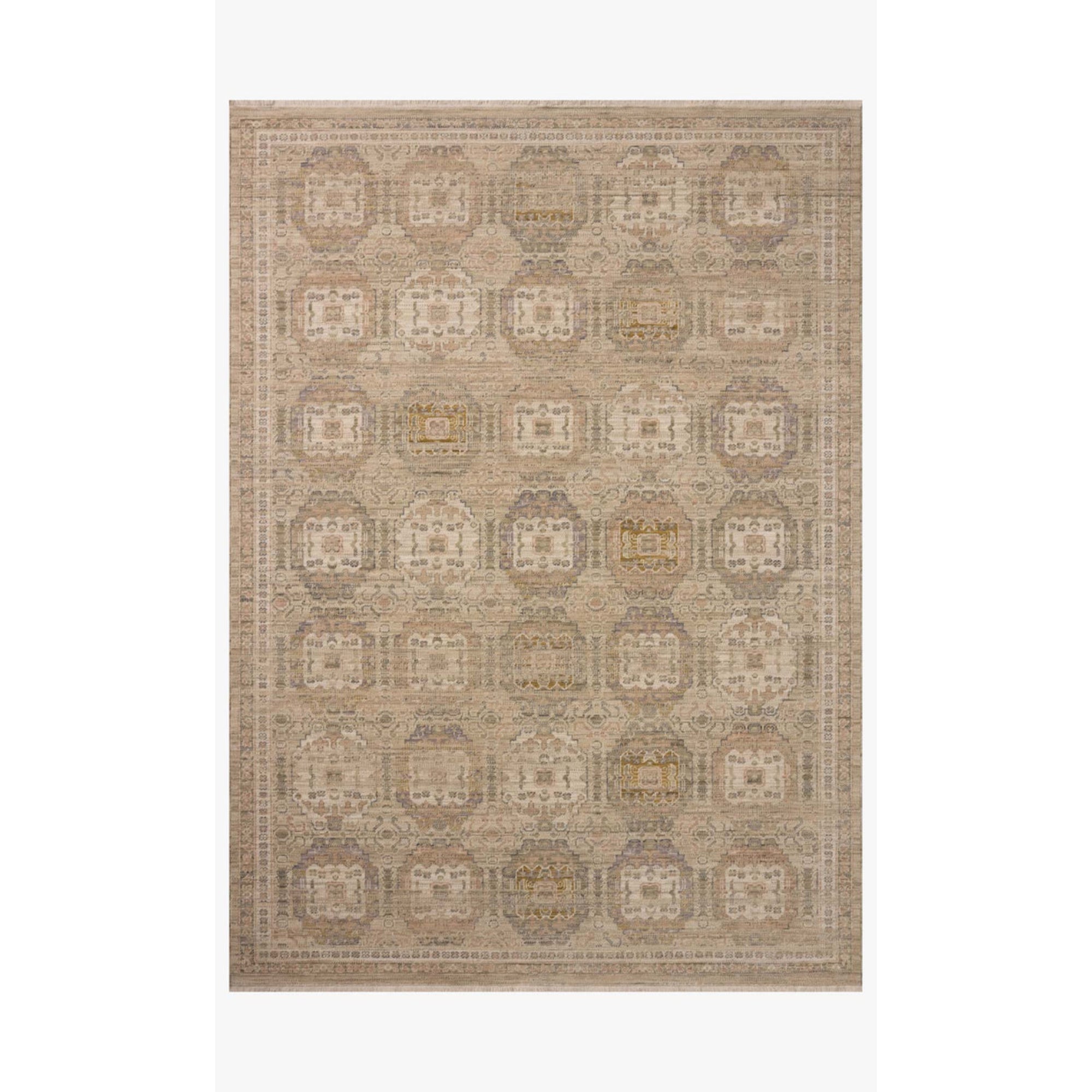 Loloi Reign Linen/Lilac Rug