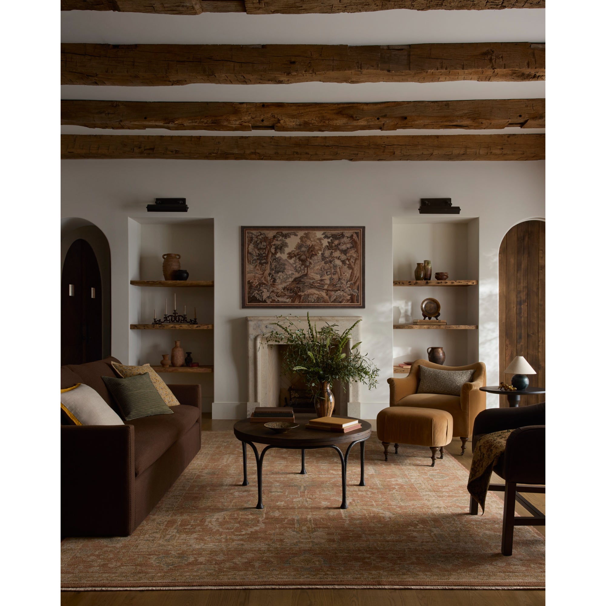 Loloi Reign Terracotta/Sky Rug