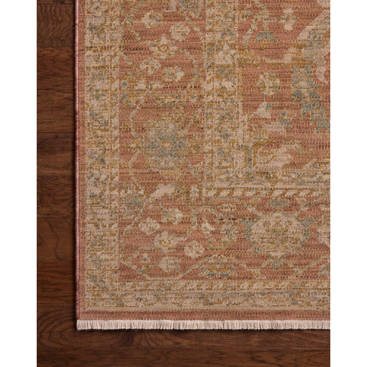 Loloi Reign Terracotta/Sky Rug by Loloi