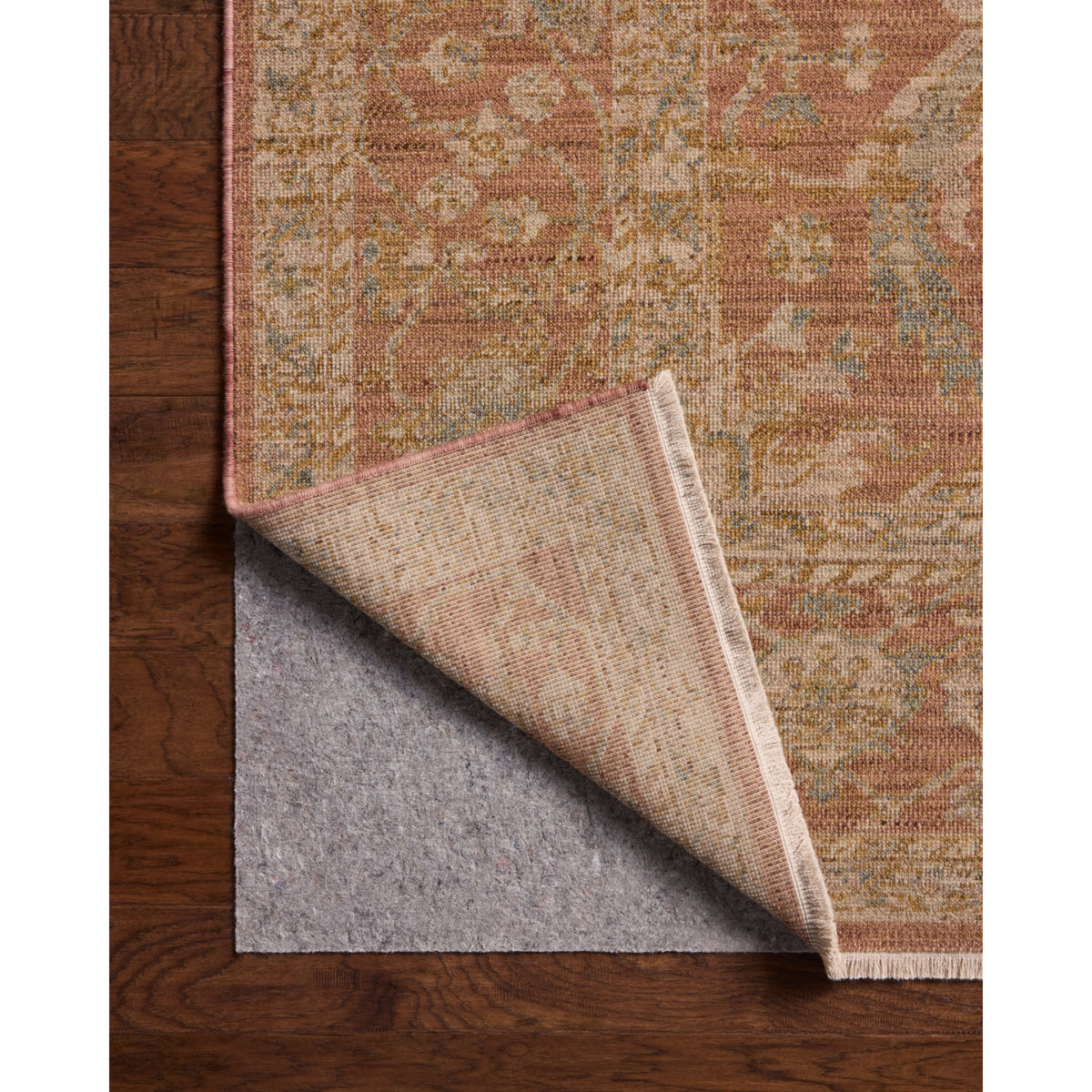 Loloi Reign Terracotta/Sky Rug by Loloi