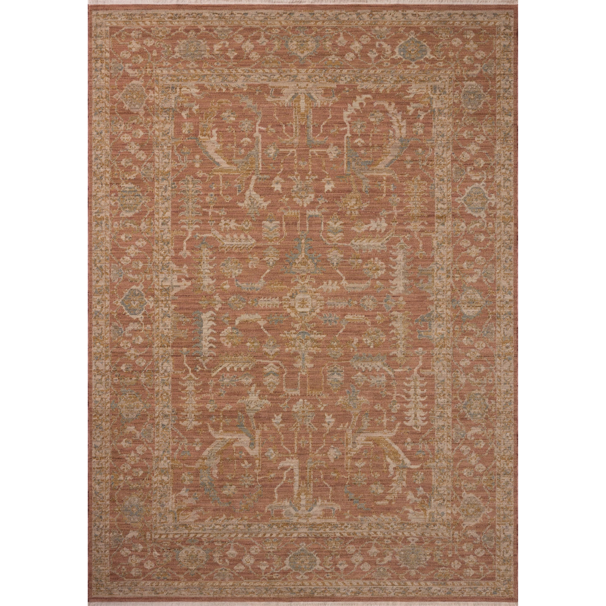 Loloi Reign Terracotta/Sky Rug