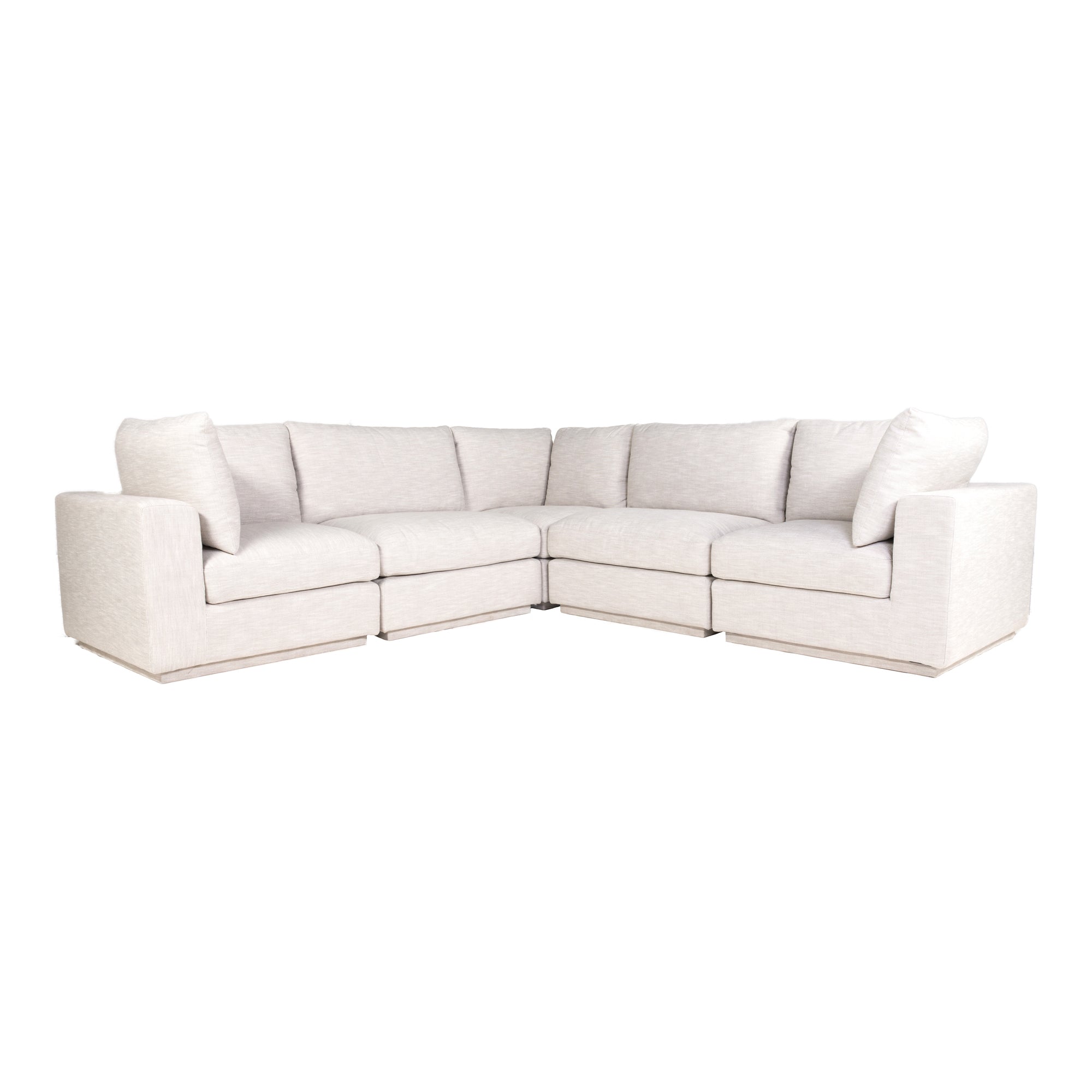 Justin Classic L Modular Sectional Taupe Modular Sectional Moe's    Four Hands, Mid Century Modern Furniture, Old Bones Furniture Company, Old Bones Co, Modern Mid Century, Designer Furniture, Furniture Sale, Warehouse Furniture Sale, Justin Classic L Modular Sectional Taupe Sale, https://www.oldbonesco.com/