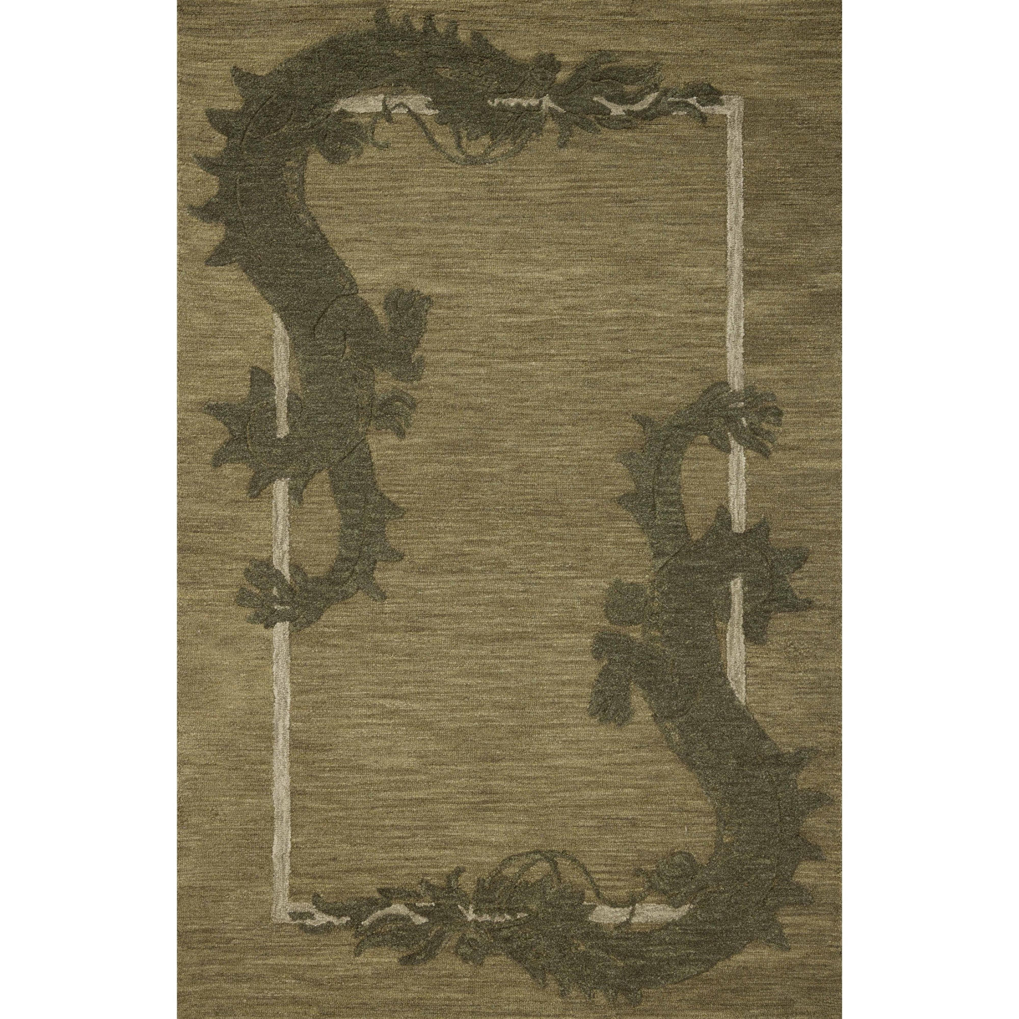 Brigette Romanek x Loloi Romi Green/Forest Rug