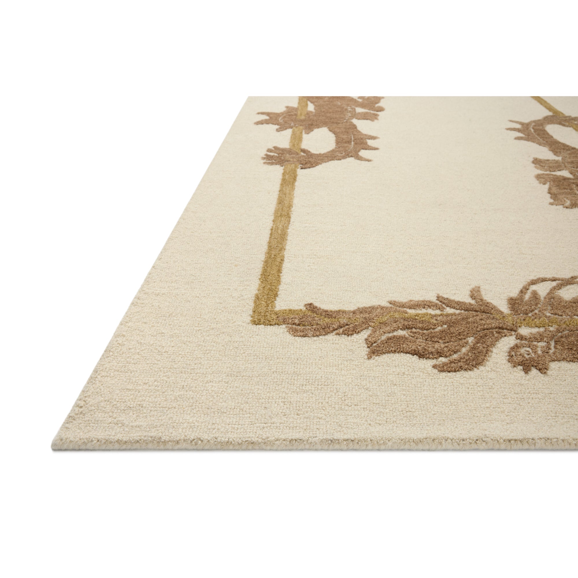 Brigette Romanek x Loloi Romi Ivory/Spice Rug