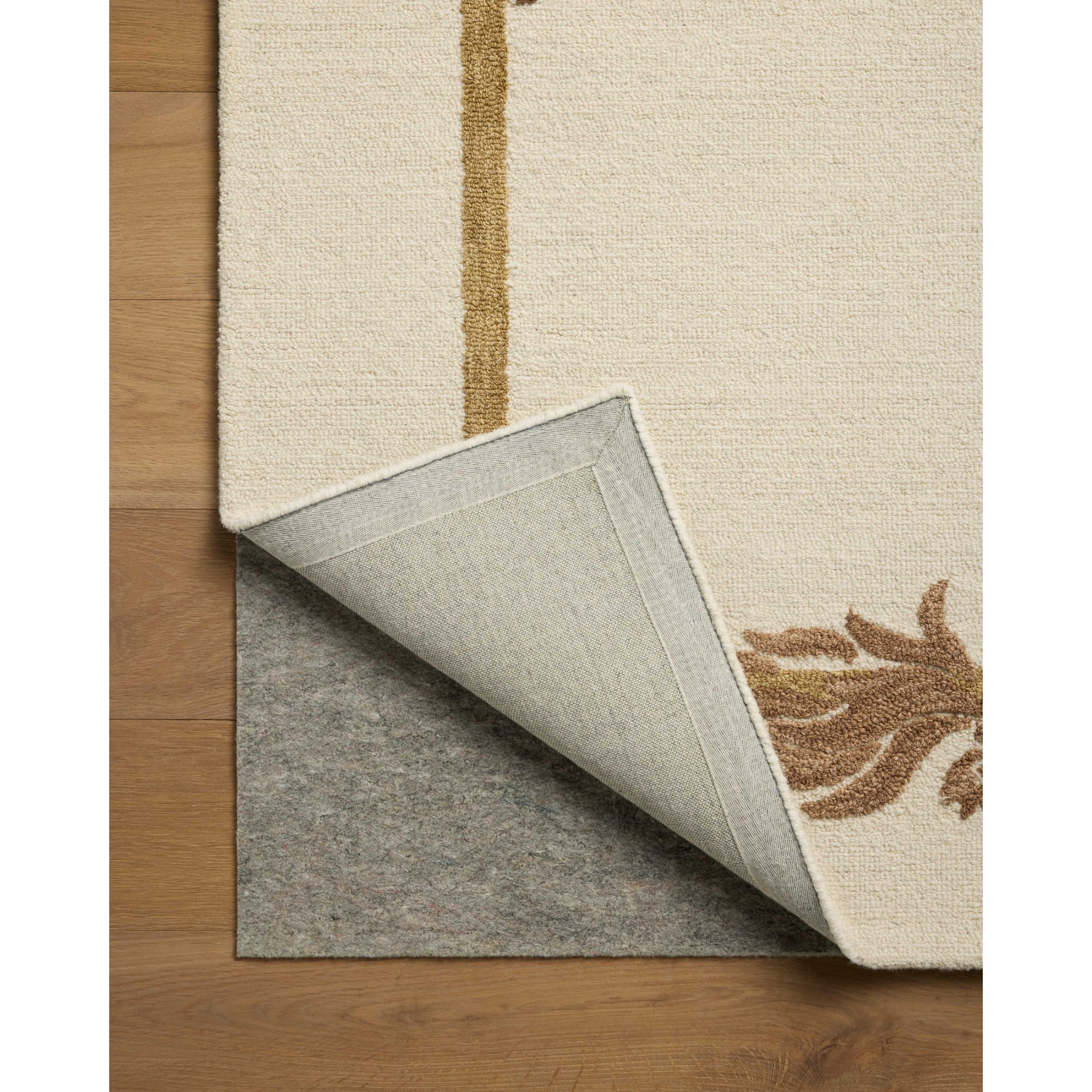 Brigette Romanek x Loloi Romi Ivory/Spice Rug