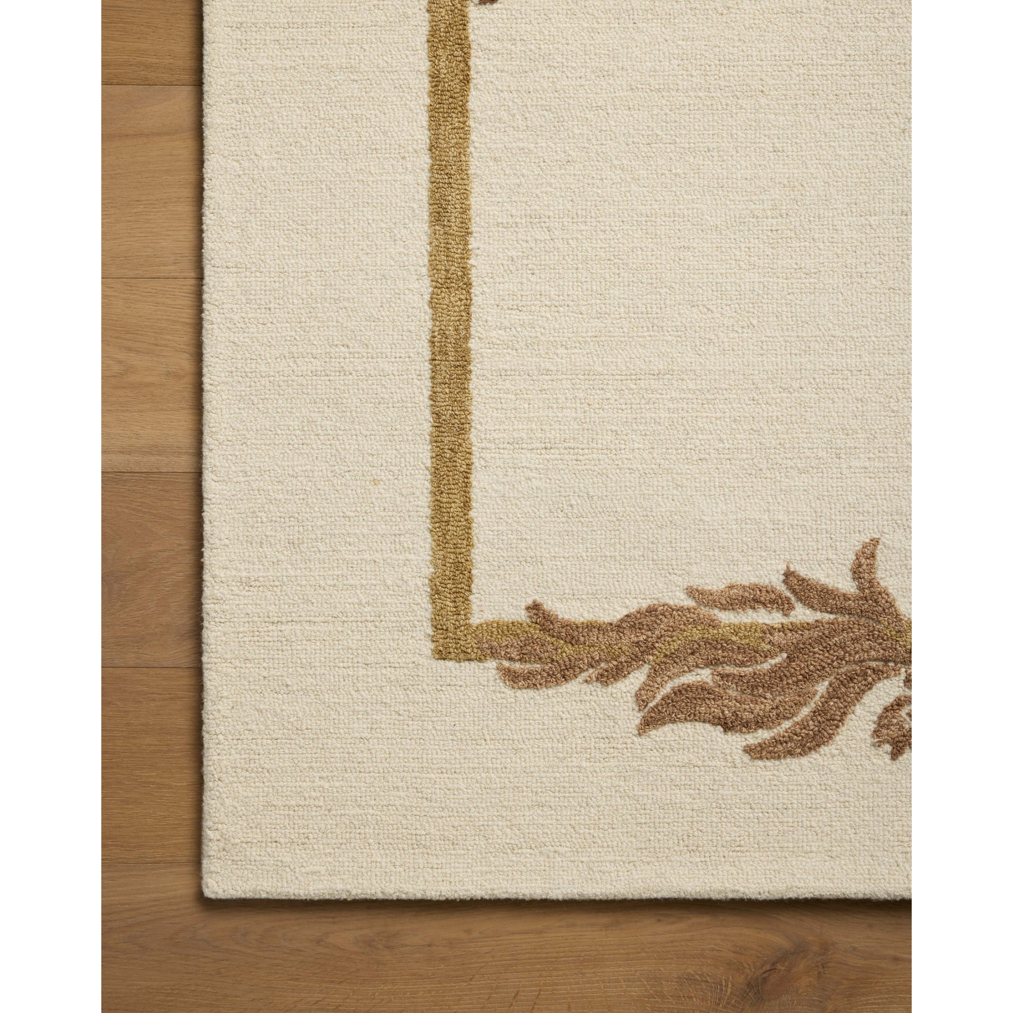 Brigette Romanek x Loloi Romi Ivory/Spice Rug