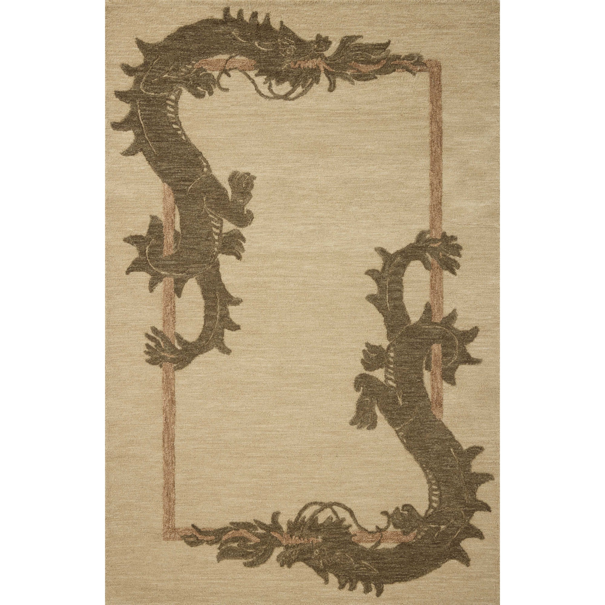 Brigette Romanek x Loloi Romi Natural/Olive Rug
