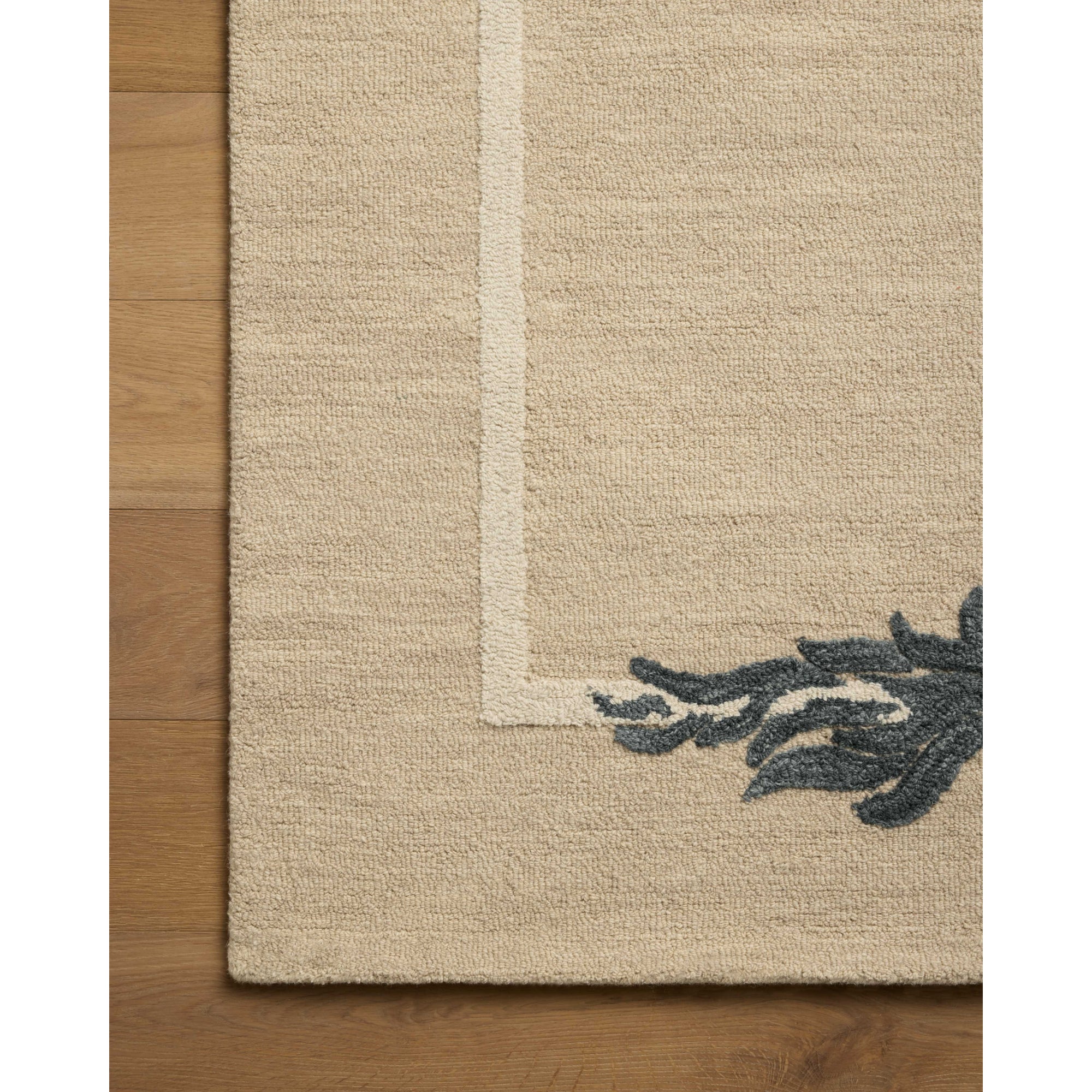 Brigette Romanek x Loloi Romi Oatmeal/Midnight Rug