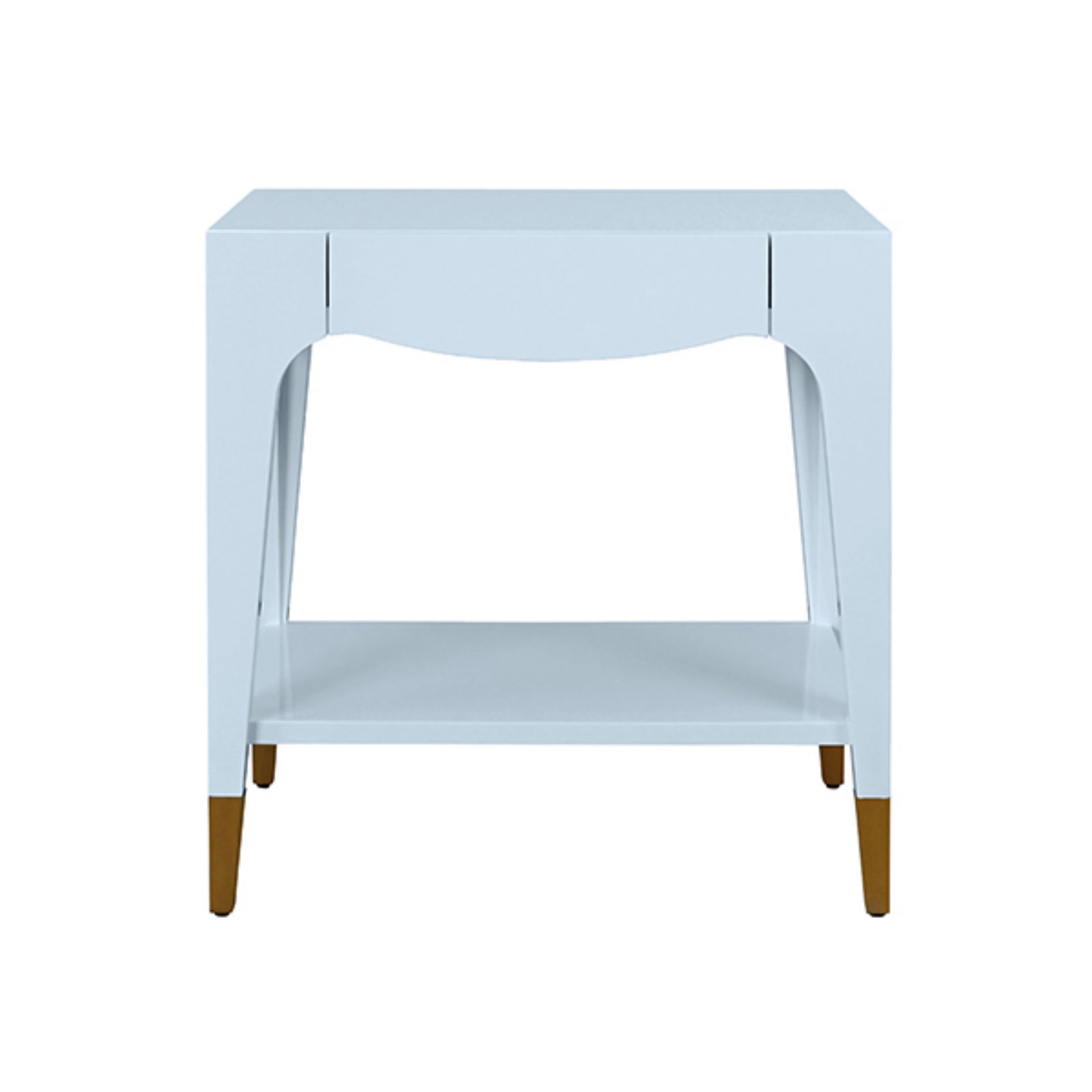 Ronny Tapered Leg One Drawer Side Table
