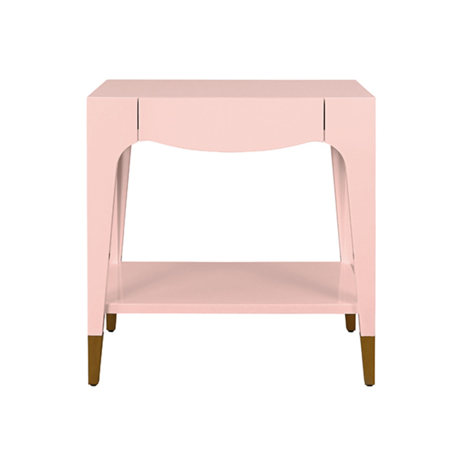 Ronny Tapered Leg One Drawer Side Table