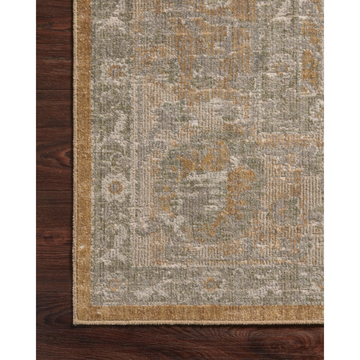 Chris Loves Julia x Loloi Rosemarie Gold/Sand Rug
