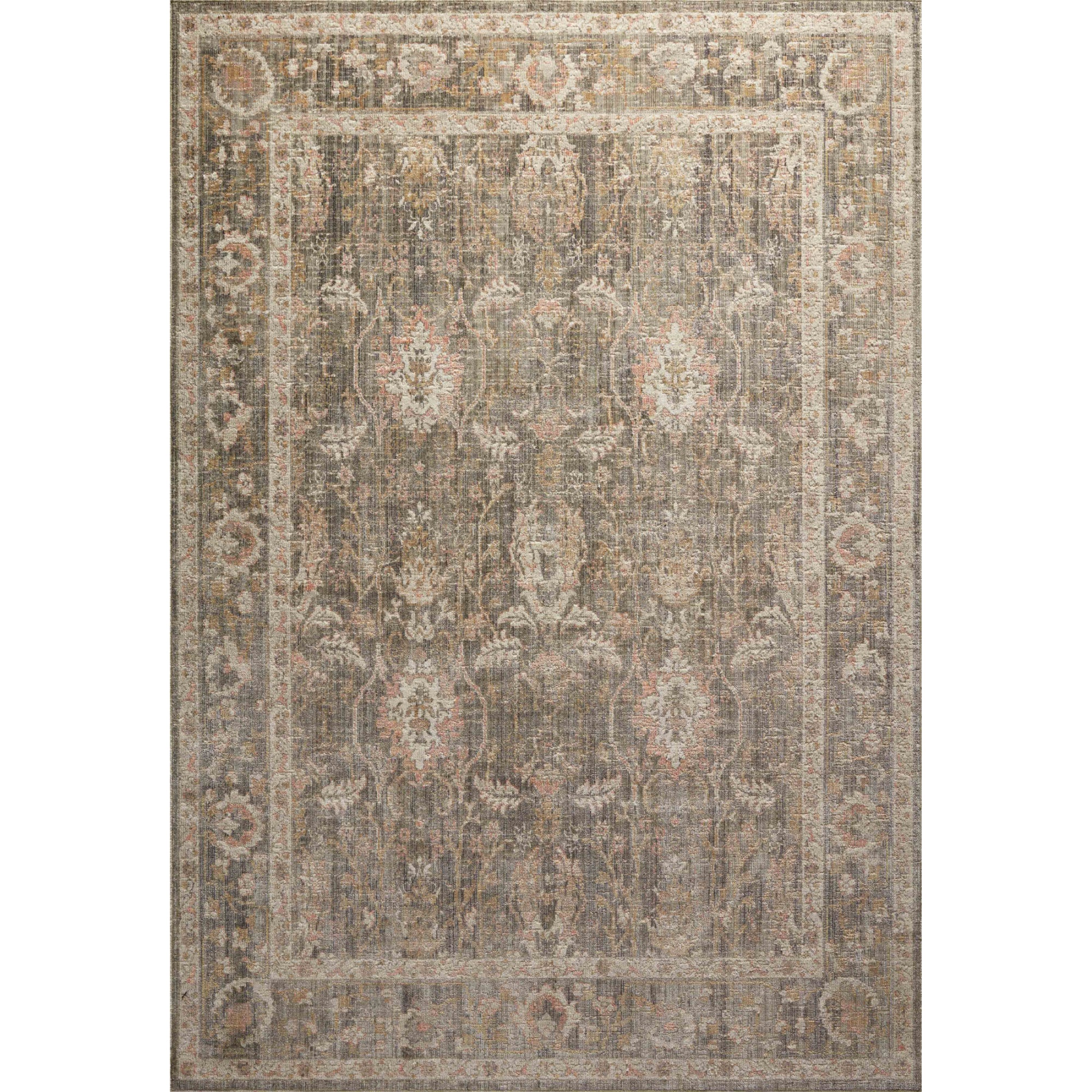 Chris Loves Julia x Loloi Rosemarie Sage/Blush Rug