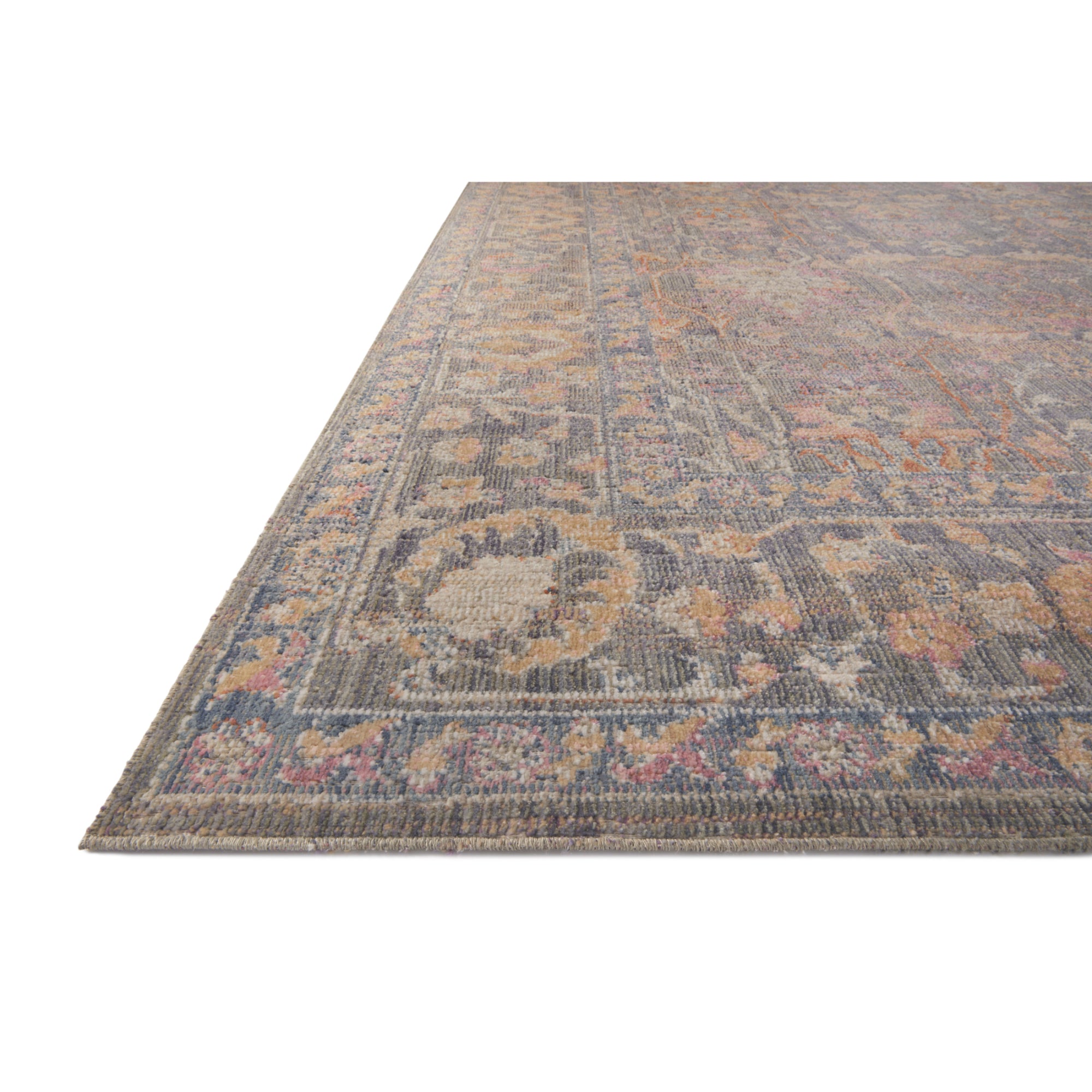Chris Loves Julia x Loloi Rosemarie Stone/Multi Rug