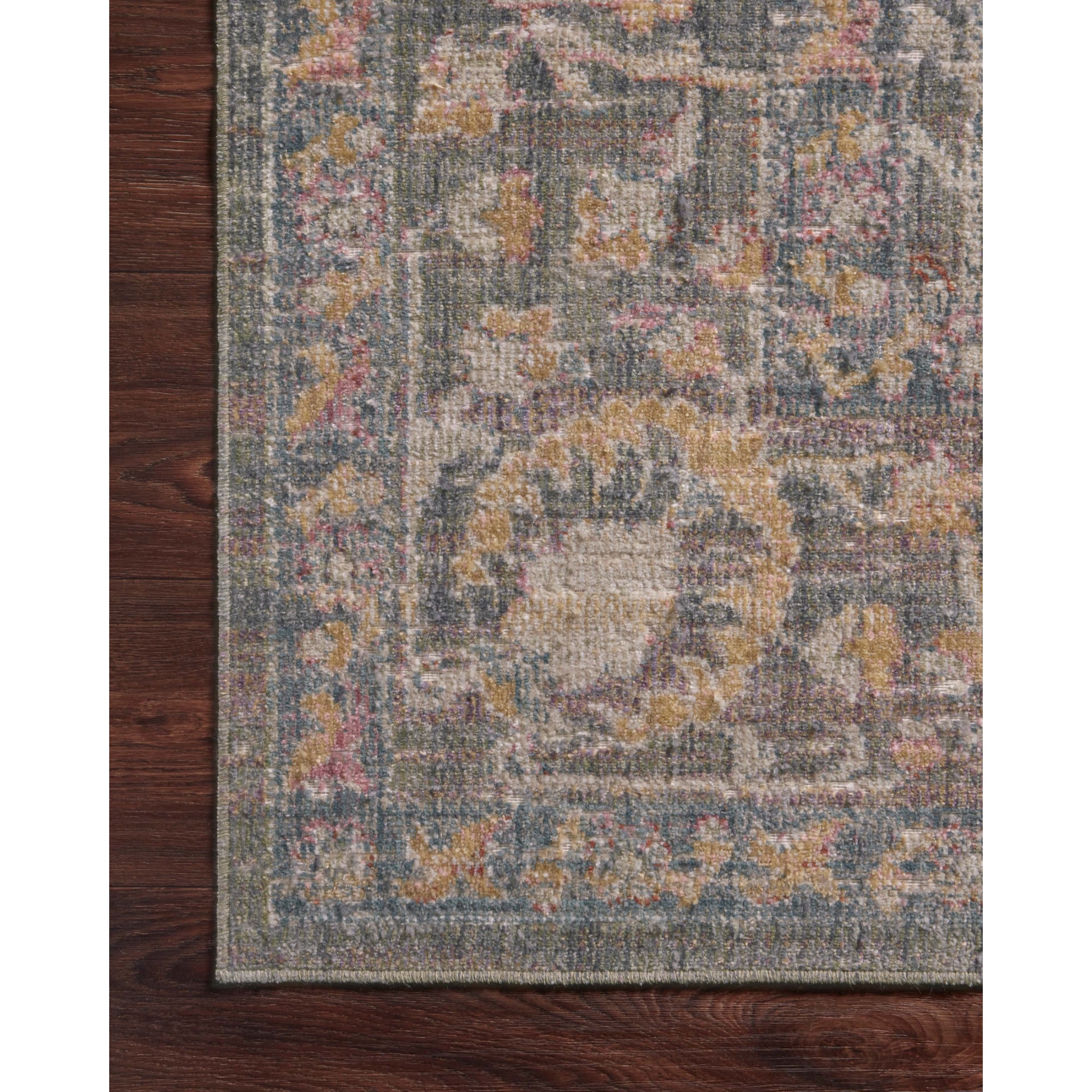 Chris Loves Julia x Loloi Rosemarie Stone/Multi Rug