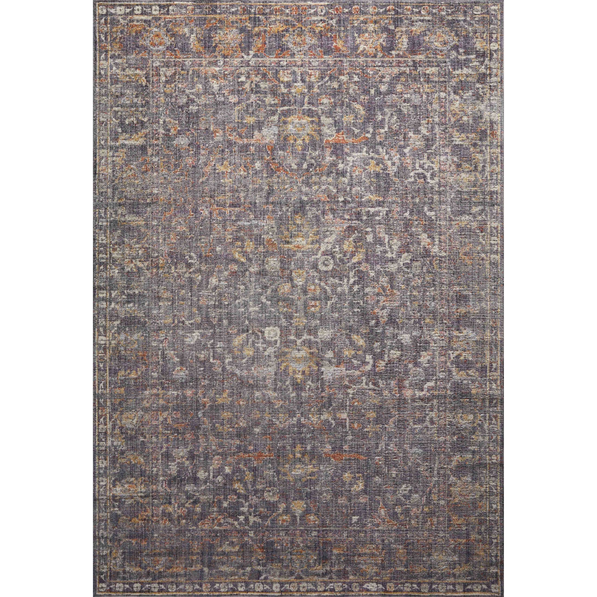 Chris Loves Julia x Loloi Rosemarie Graphite/Multi Rug
