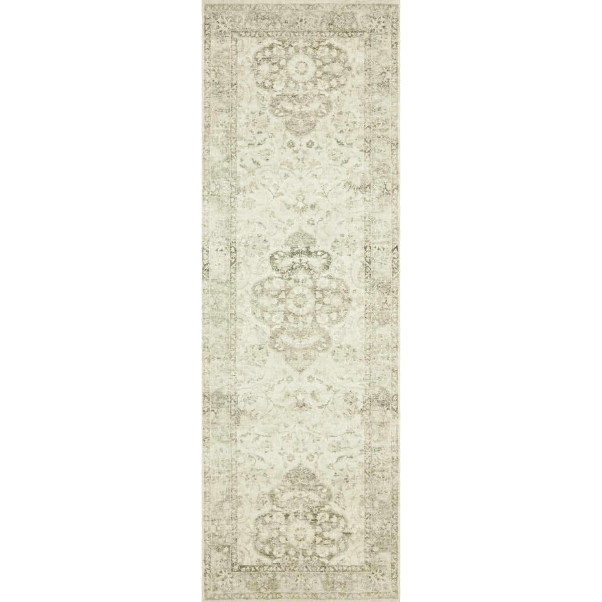 Loloi Rosette Ivory/Silver Rug by Loloi