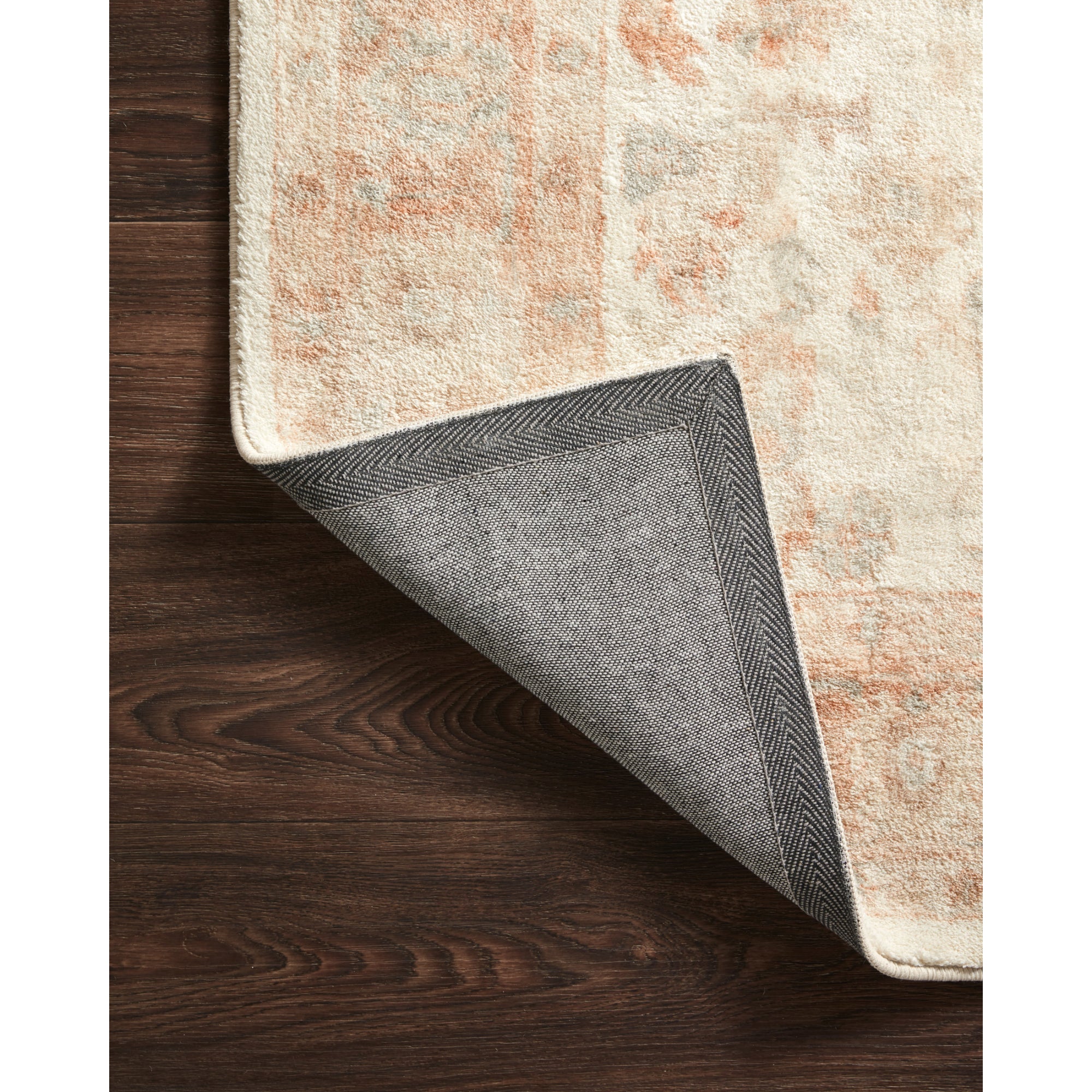 Loloi Rosette Ivory/Terracotta Rug