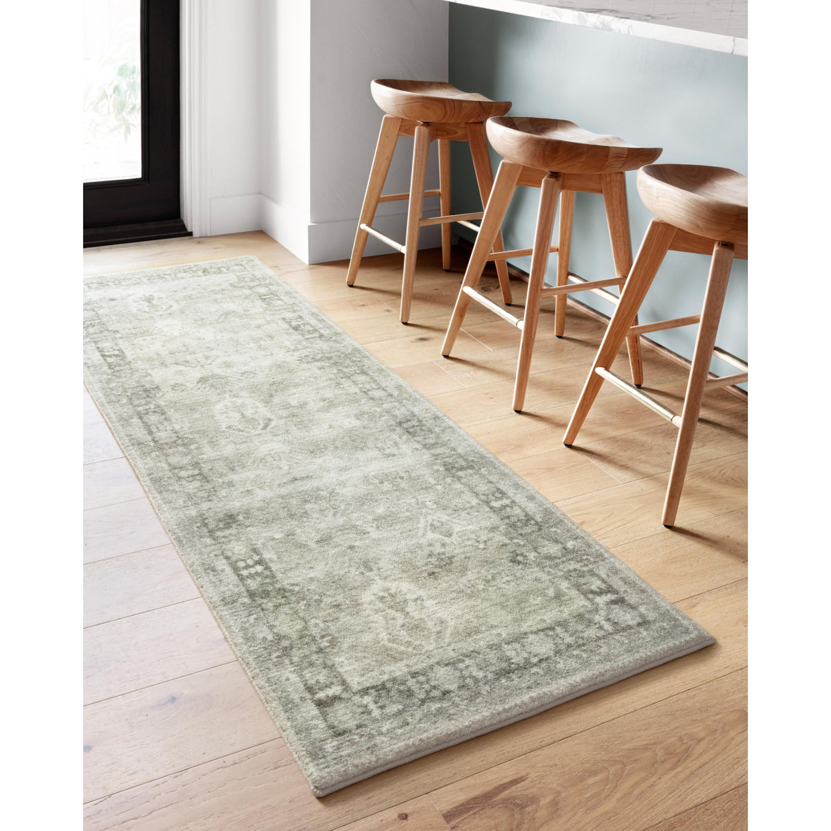 Loloi Rosette Steel/Graphite Rug by Loloi