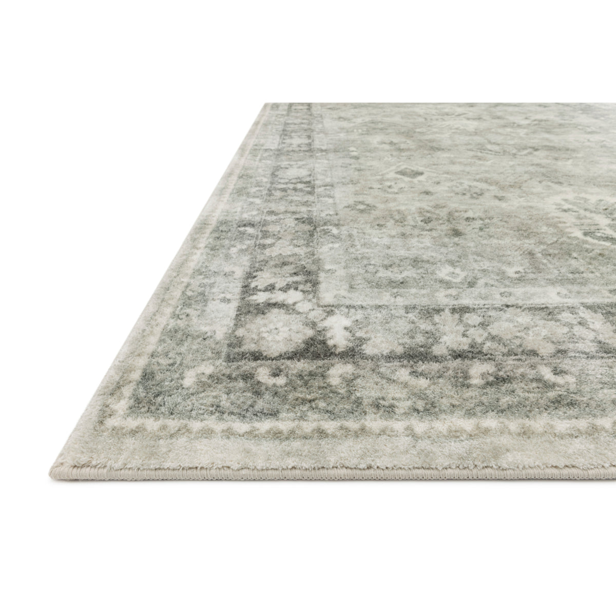 Loloi Rosette Steel/Graphite Rug by Loloi