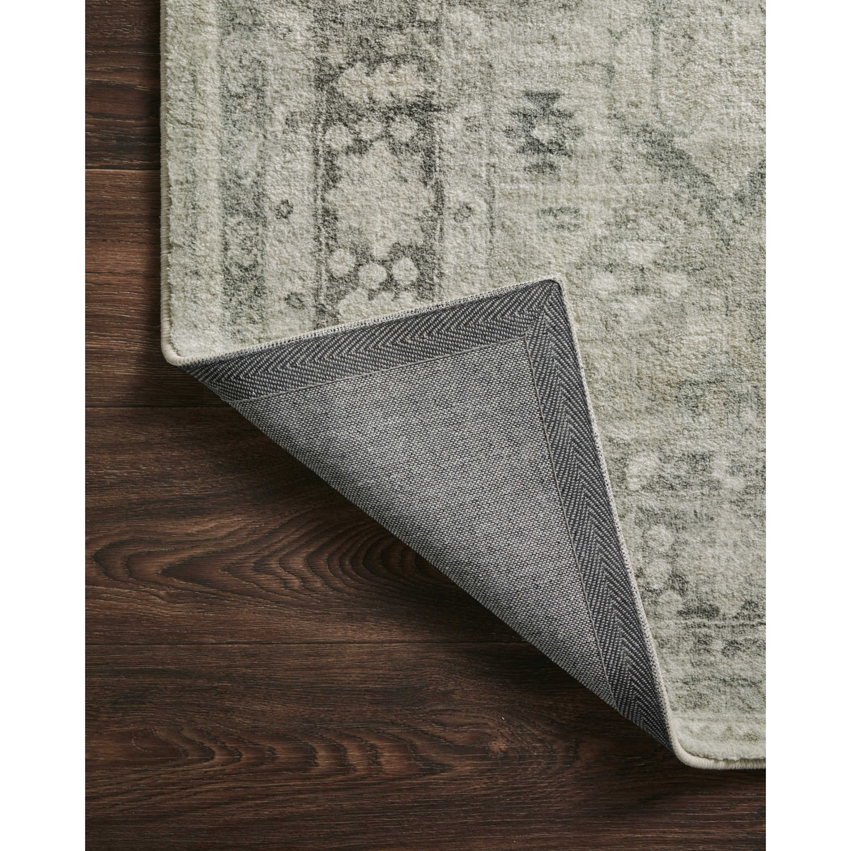 Loloi Rosette Steel/Graphite Rug by Loloi