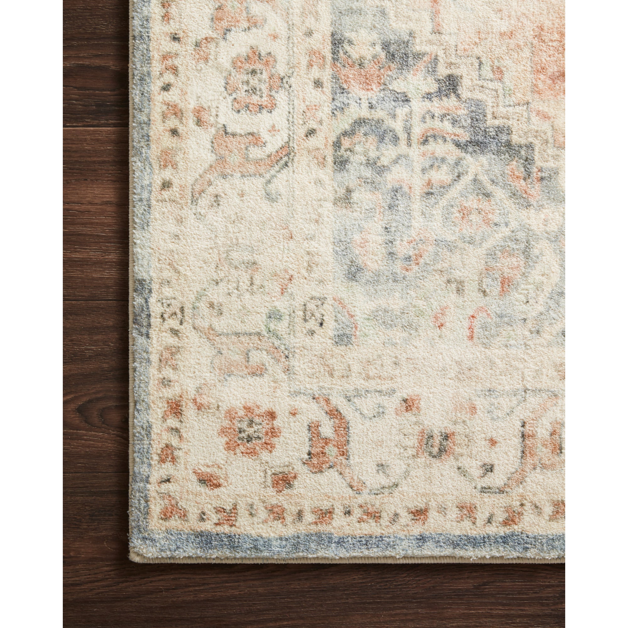Loloi Rosette Clay/Ivory Rug