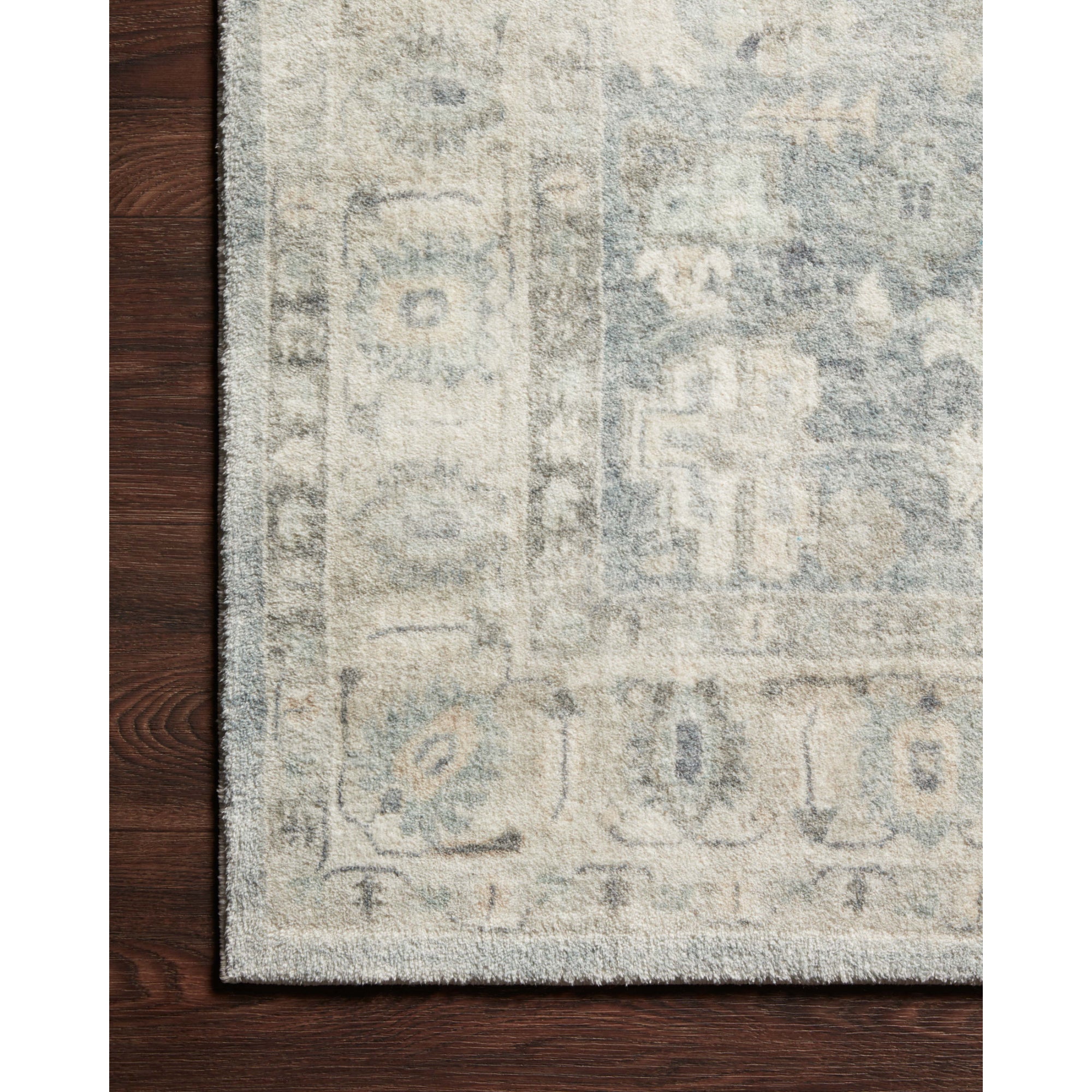 Loloi Rosette Denim/Fog Rug