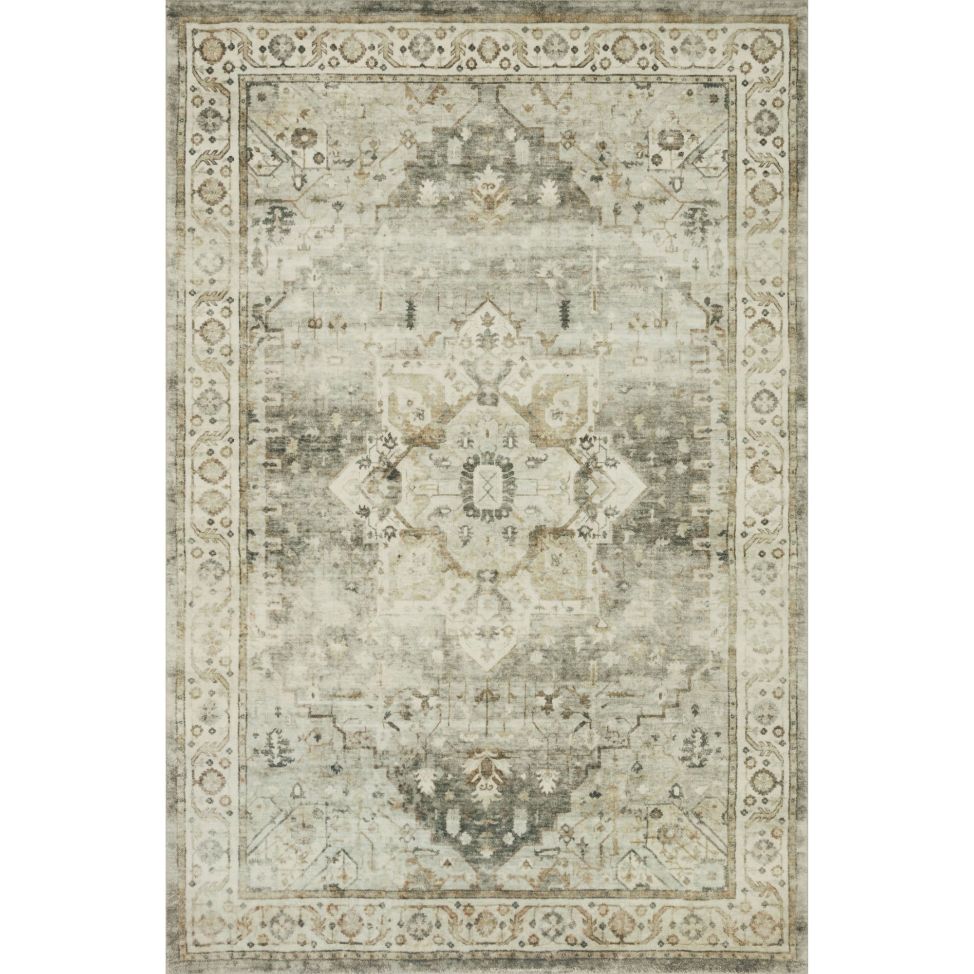 Loloi Rosette Sage/Beige Rug