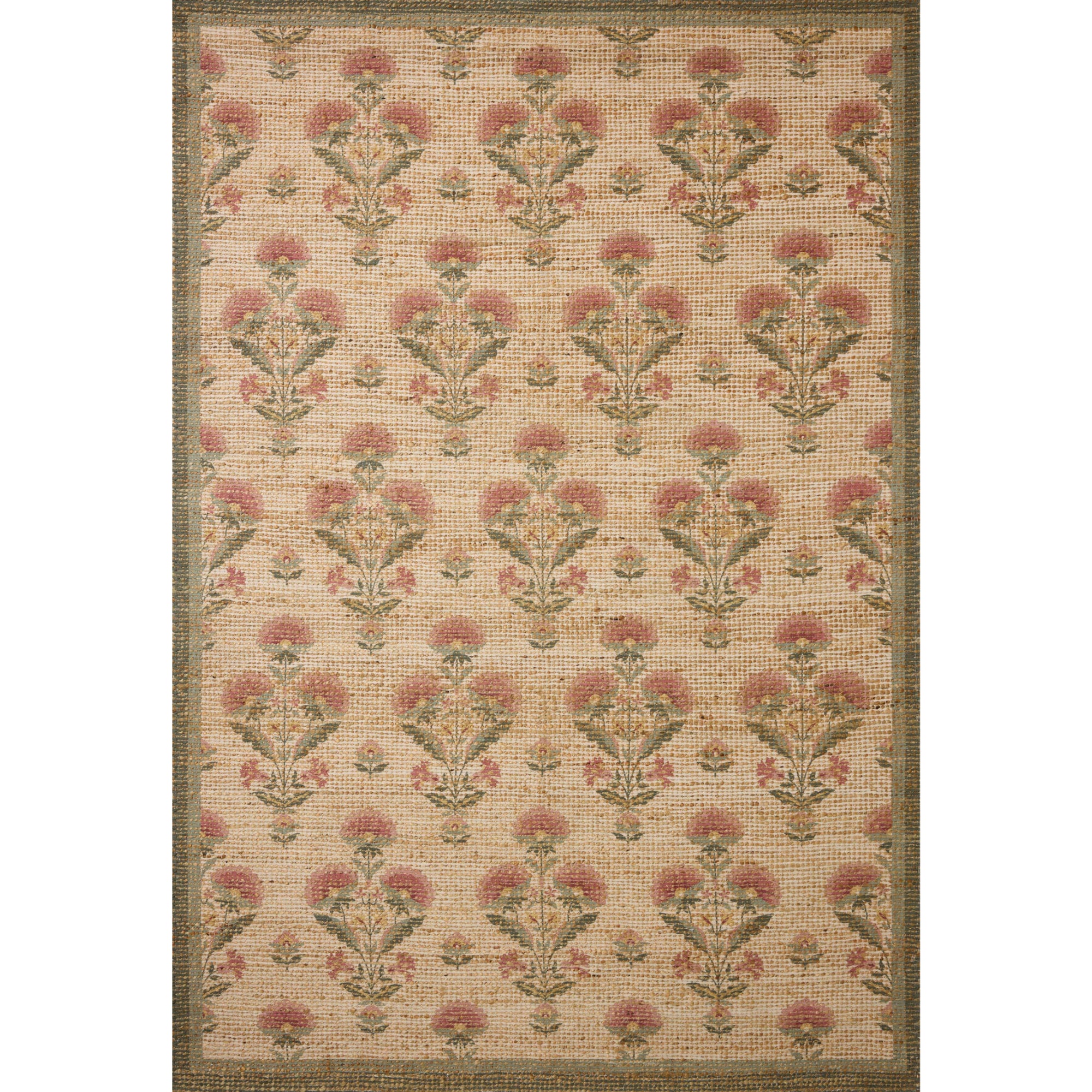Chris Loves Julia x Loloi Rue Sage/Blush Rug