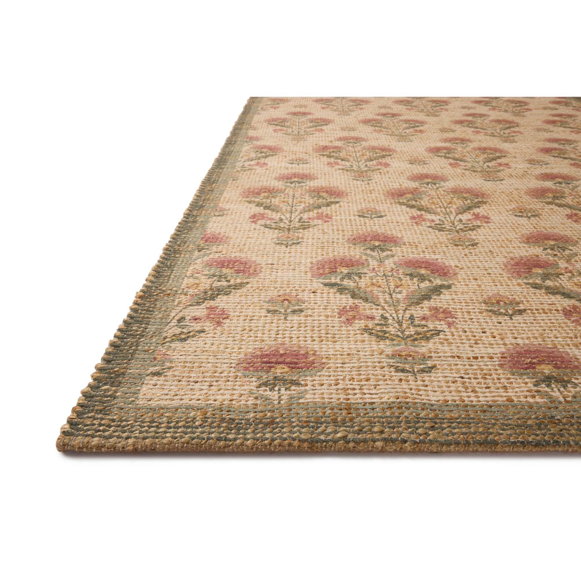 Chris Loves Julia x Loloi Rue Sage/Blush Rug