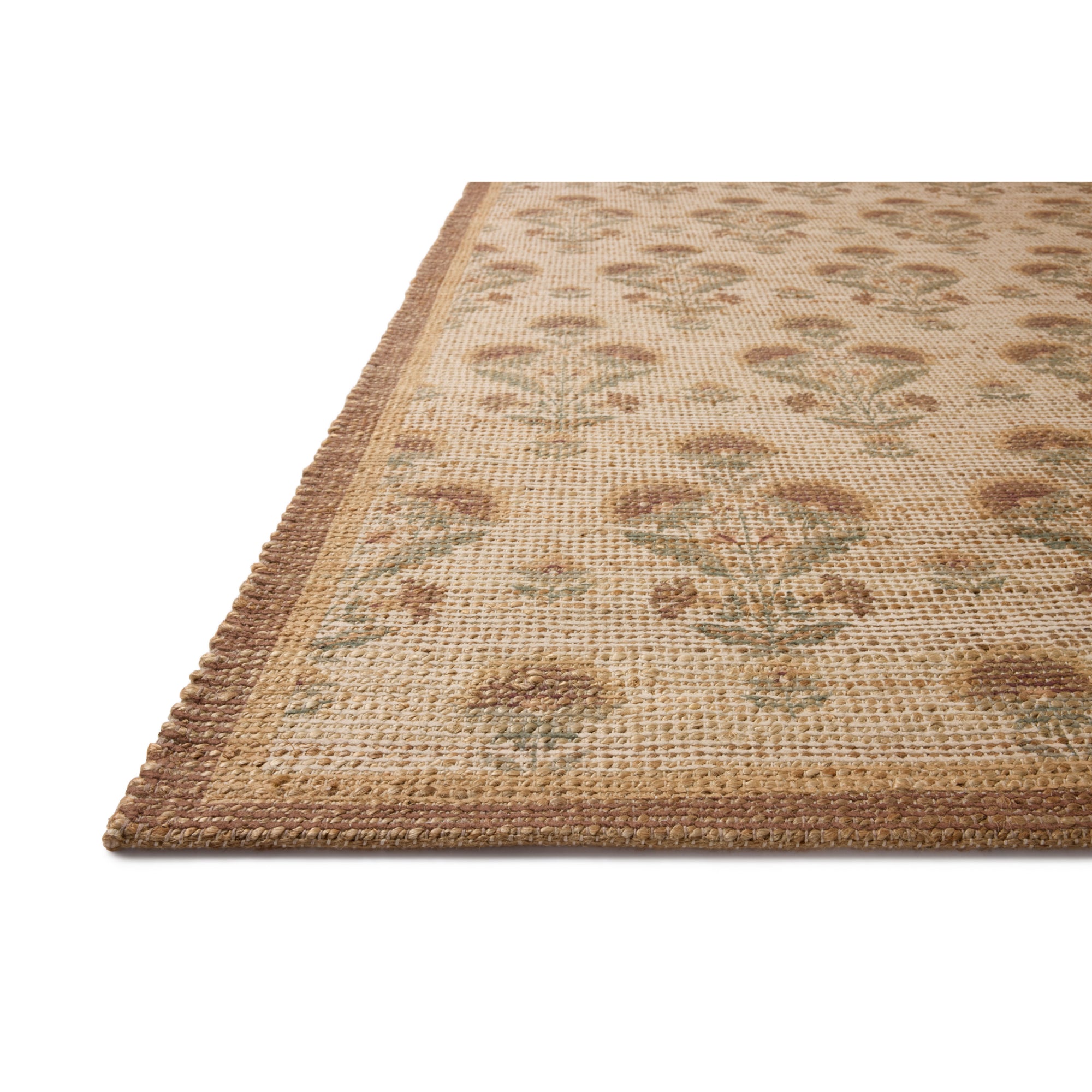 Chris Loves Julia x Loloi Rue RUE-01 Wheat/Sage Rug