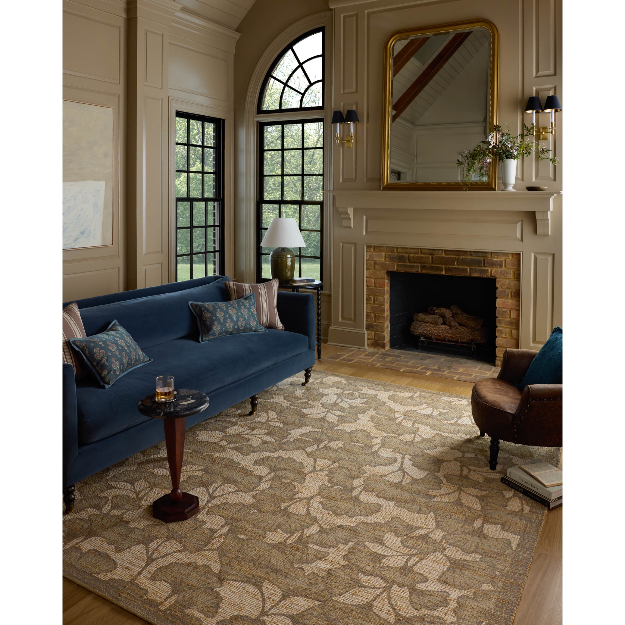 Chris Loves Julia x Loloi Rue Olive/Sage Rug